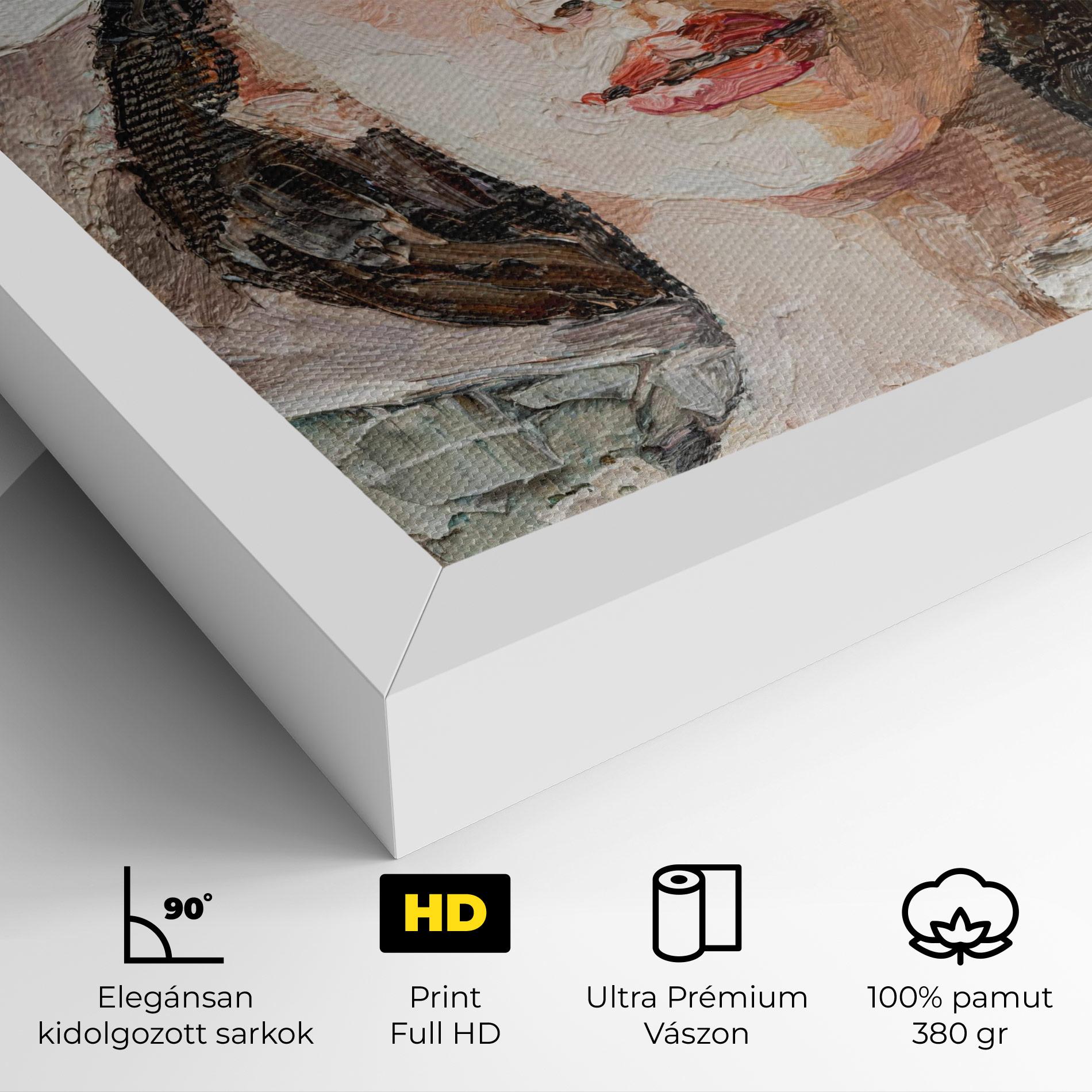 Vászonkép White Lady mockup 4