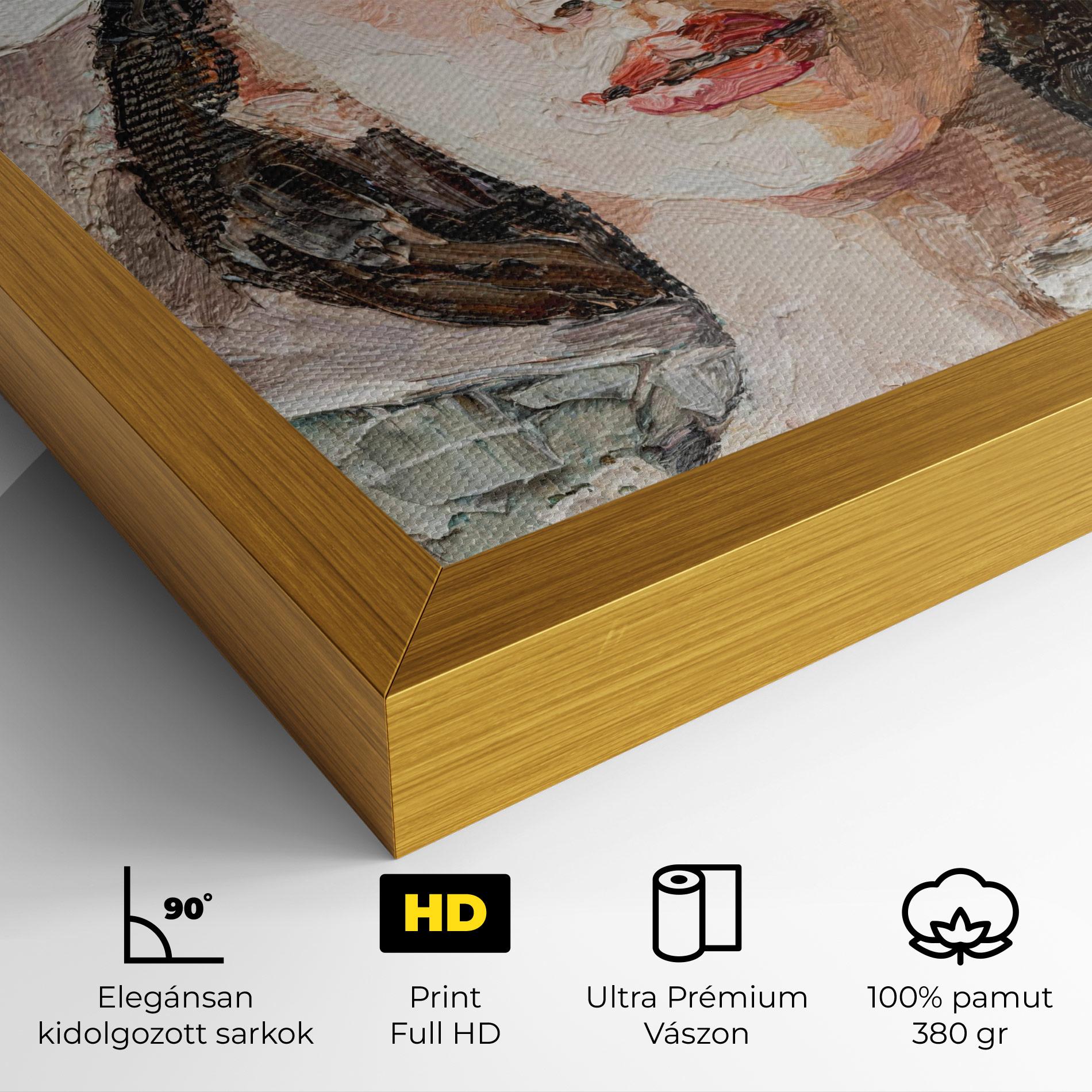 Vászonkép White Lady mockup 4