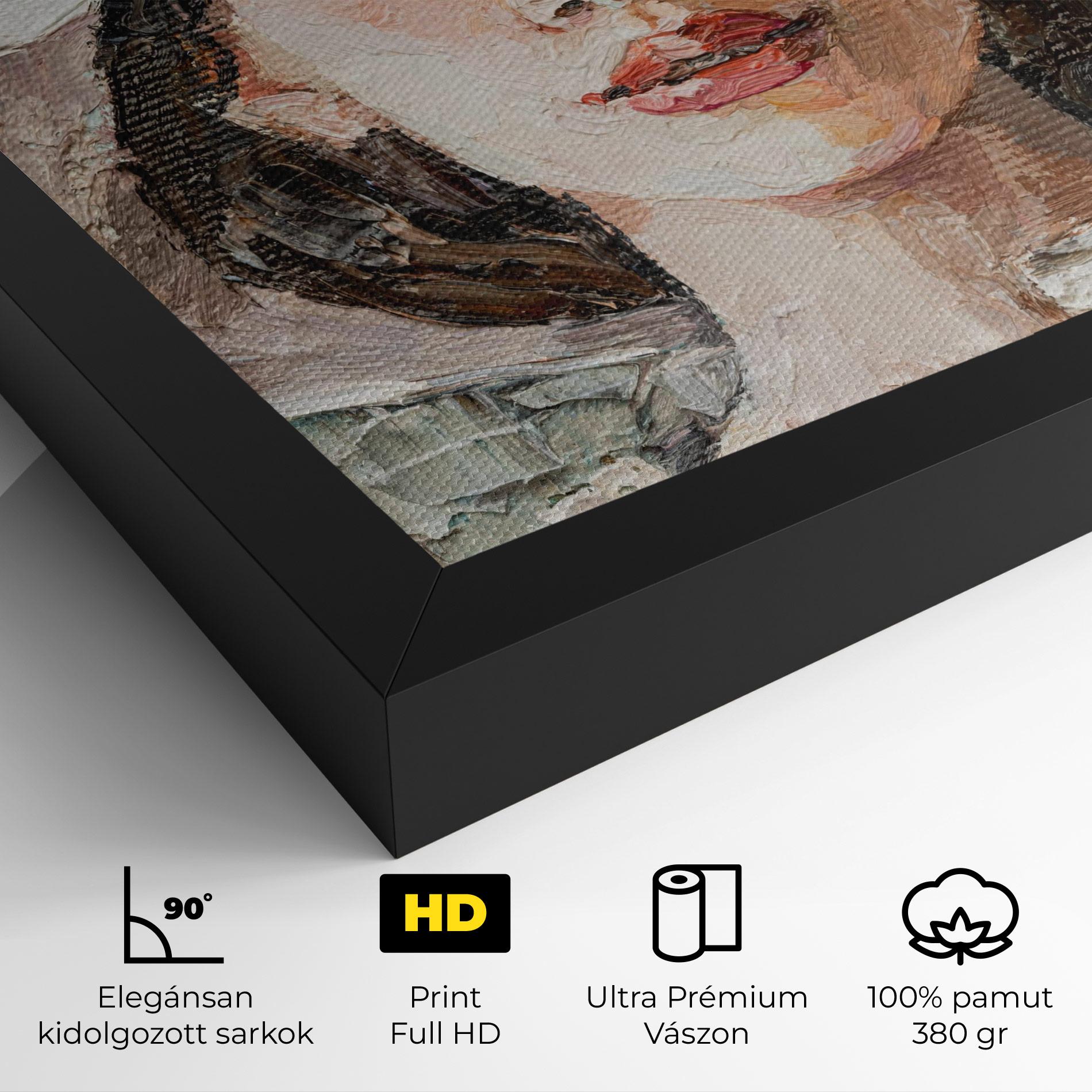 Vászonkép White Lady mockup 4