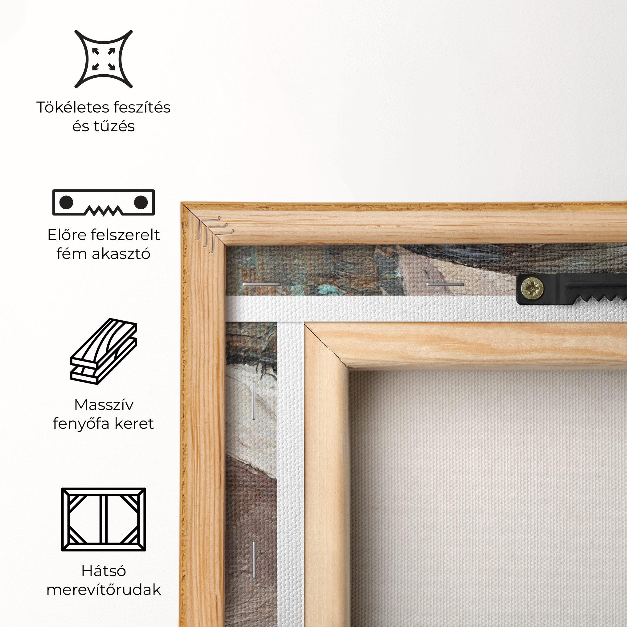 Vászonkép White Lady mockup 5