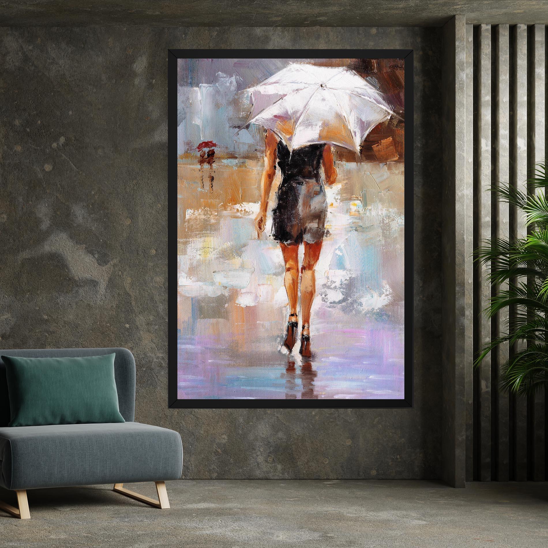 Vászonkép Fashion Lady mockup 7