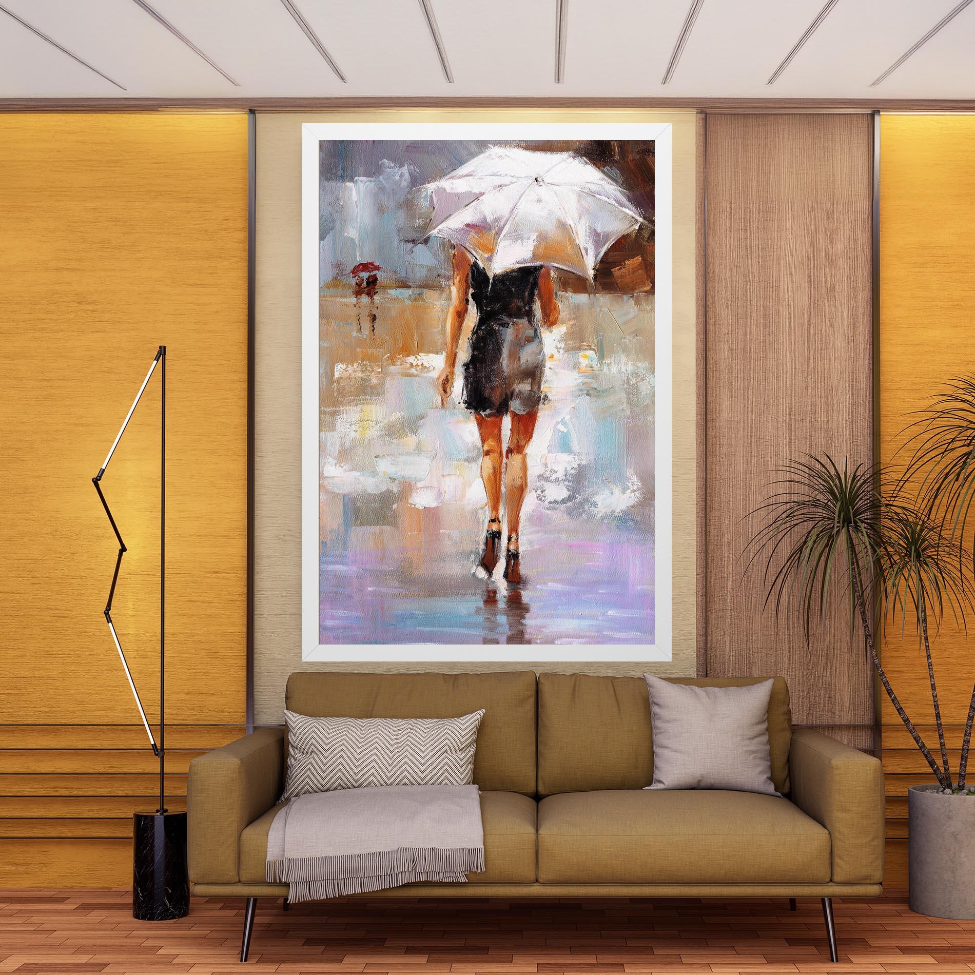 Vászonkép Fashion Lady mockup 9