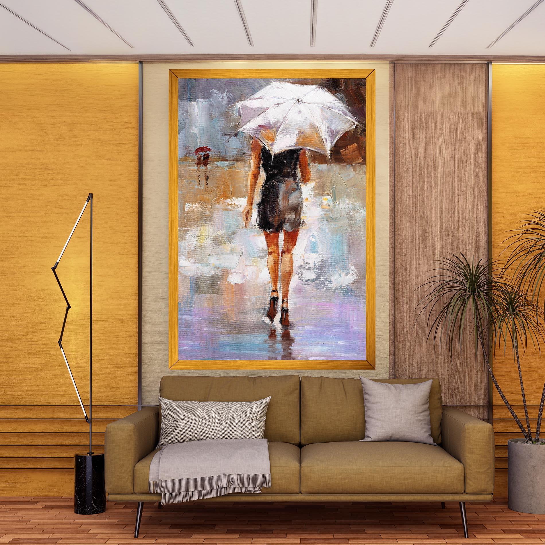 Vászonkép Fashion Lady mockup 9