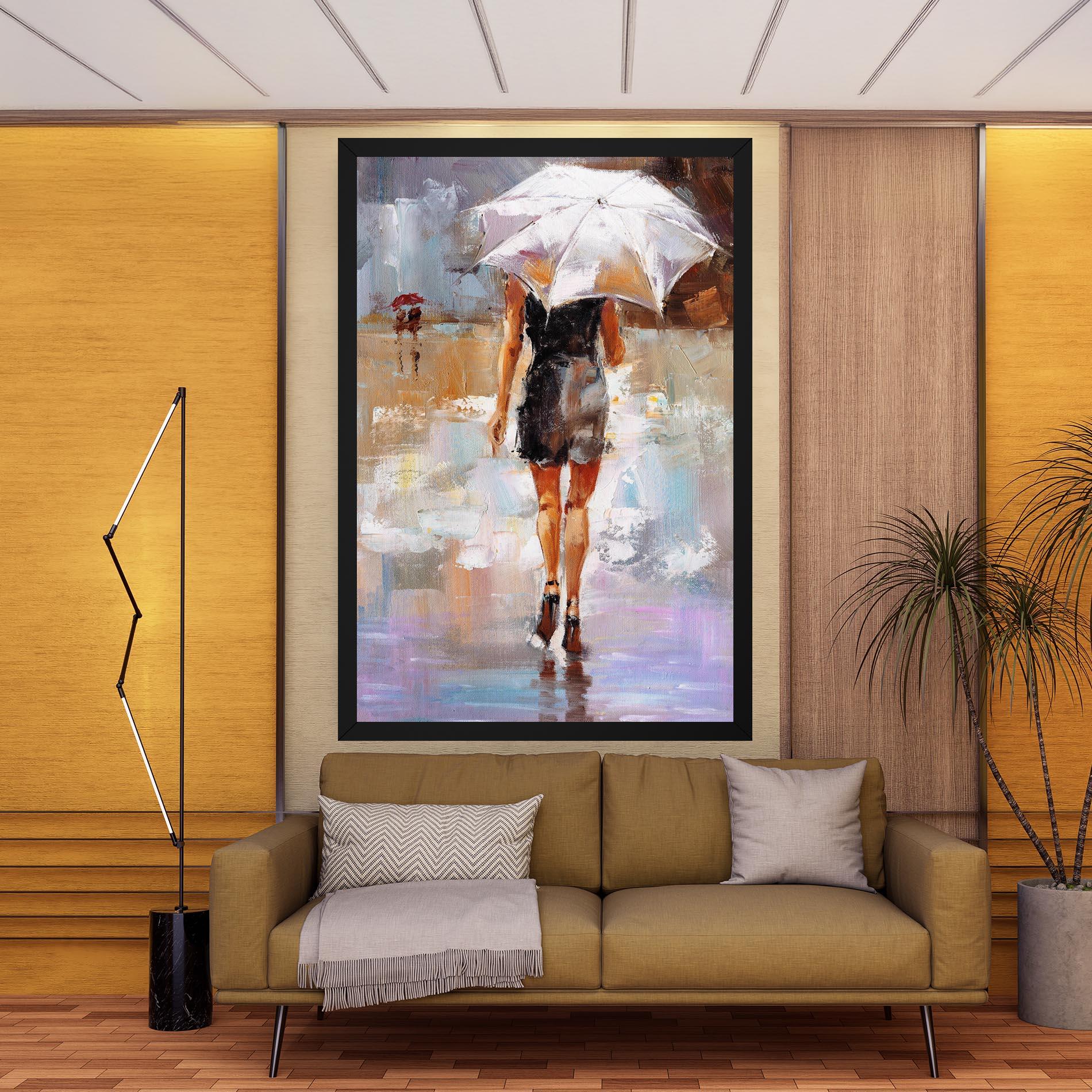 Vászonkép Fashion Lady mockup 9