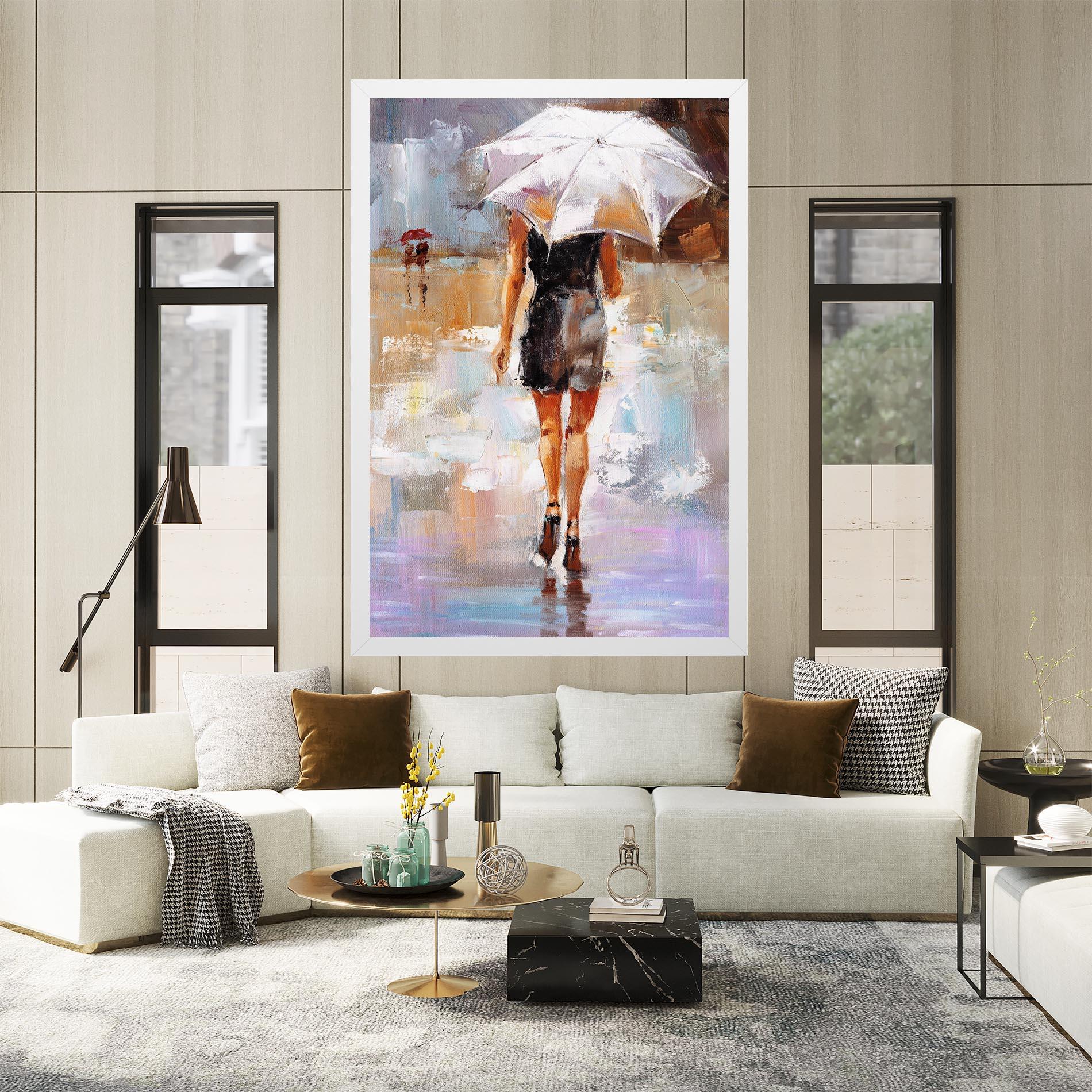 Vászonkép Fashion Lady mockup 2