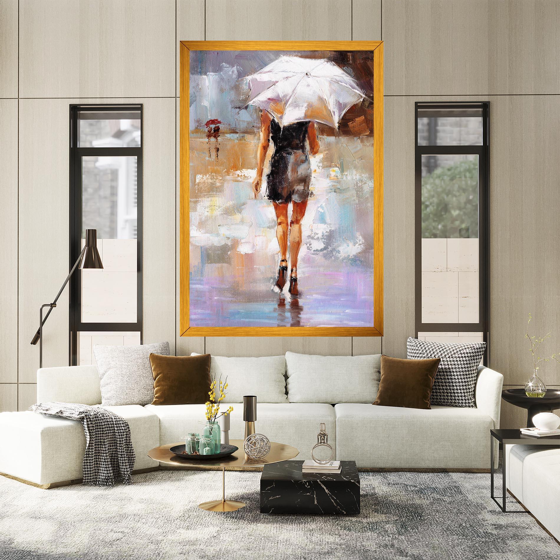 Vászonkép Fashion Lady mockup 2