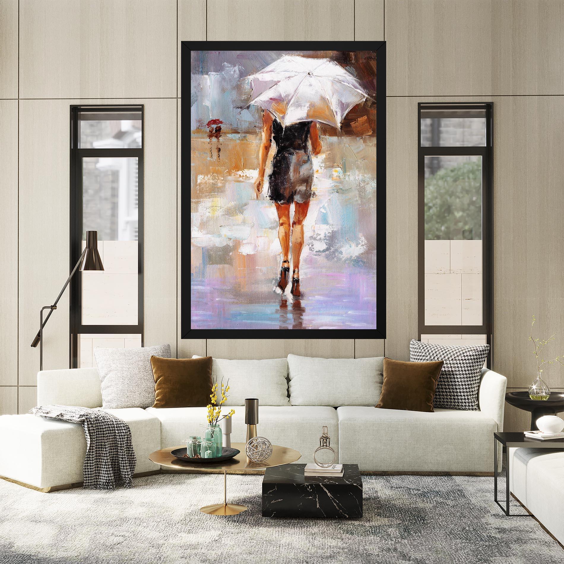 Vászonkép Fashion Lady mockup 2