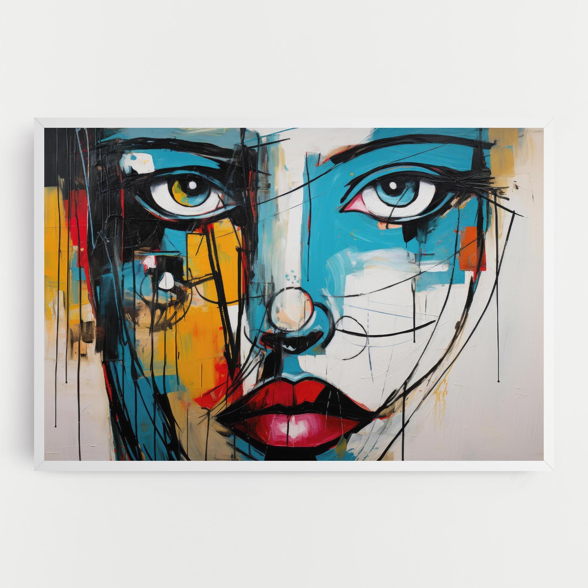 Abstract Drawing Portret mockup 0