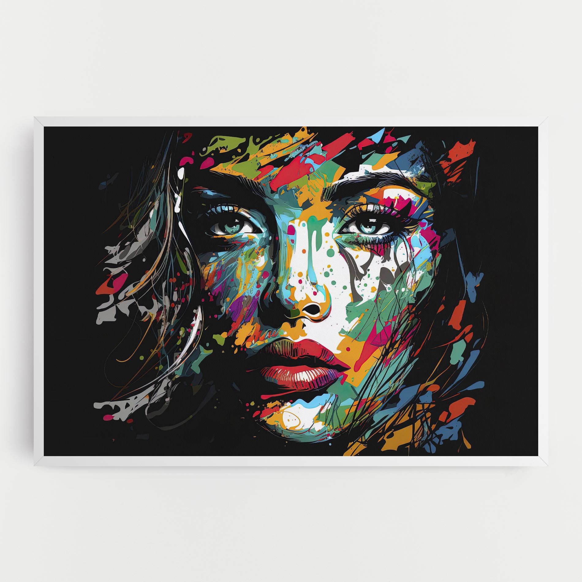 Abstract Stylish Portrait mockup 0