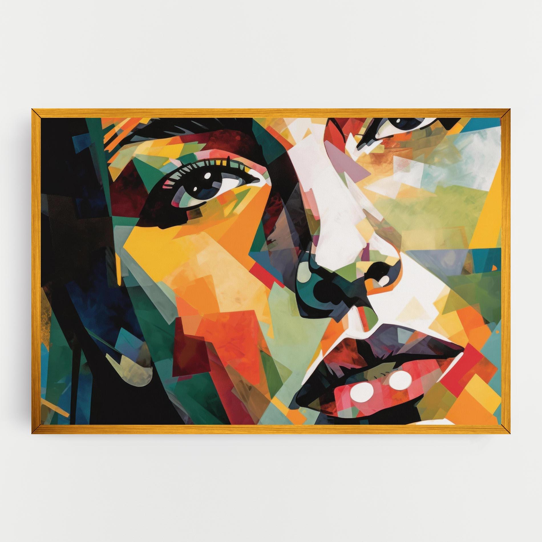 Vászonkép Neoexpressionism mockup 0