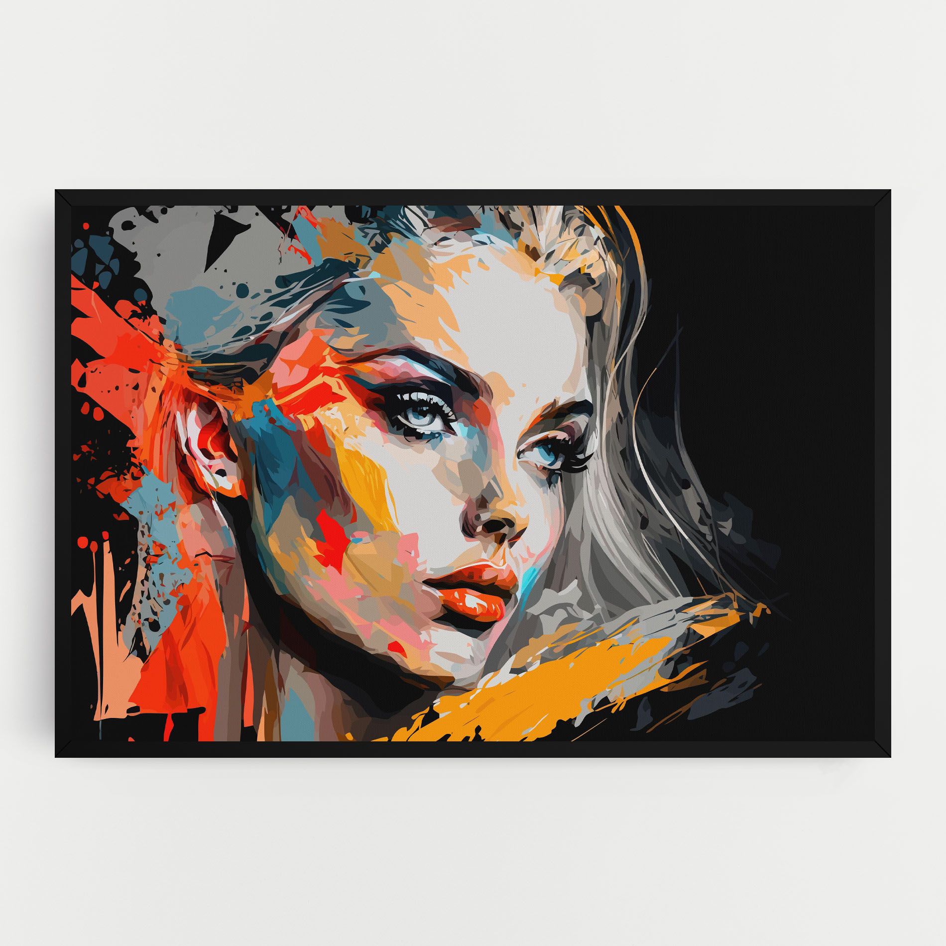 Blue Eye Face mockup 0