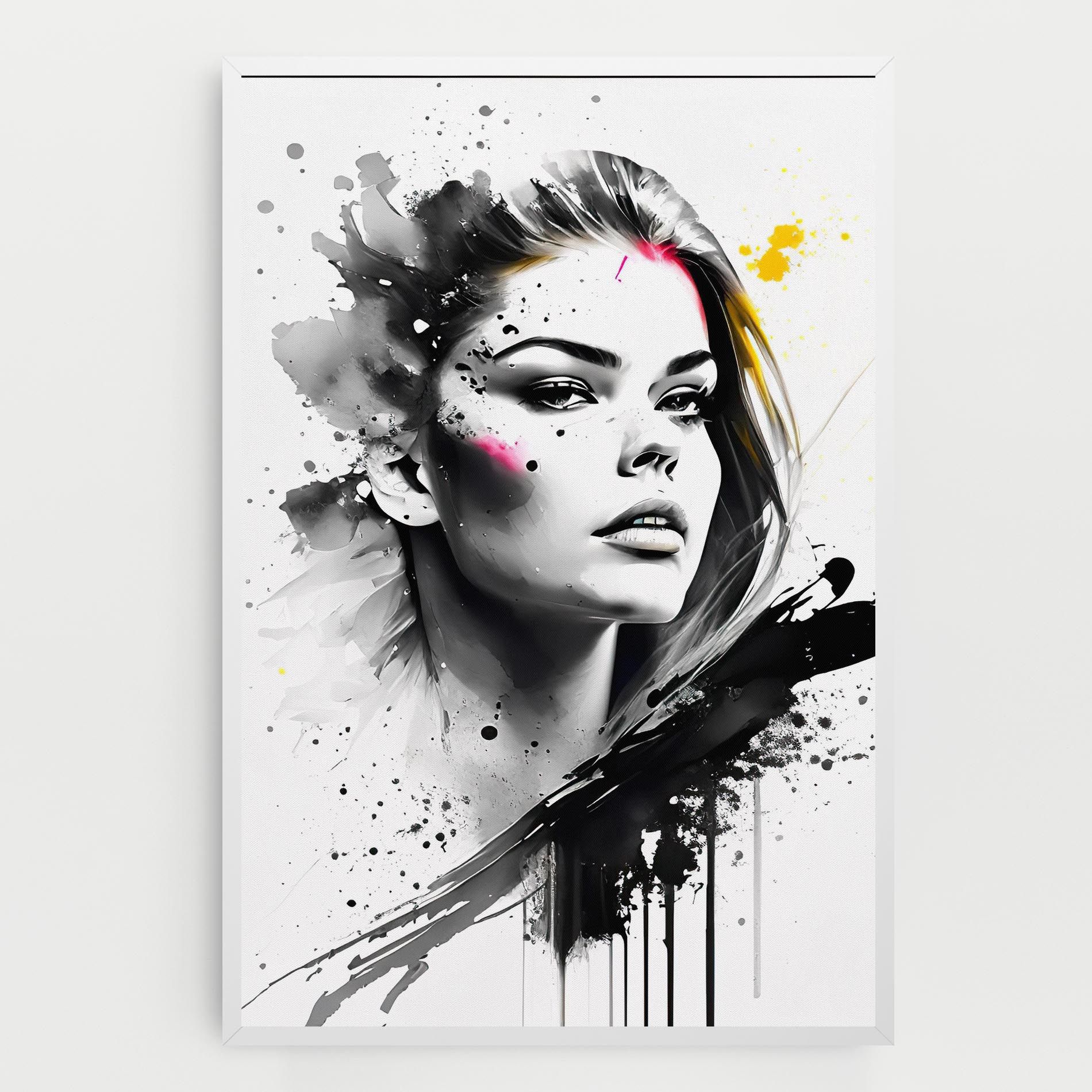 Ink Splash Portrait mockup 0