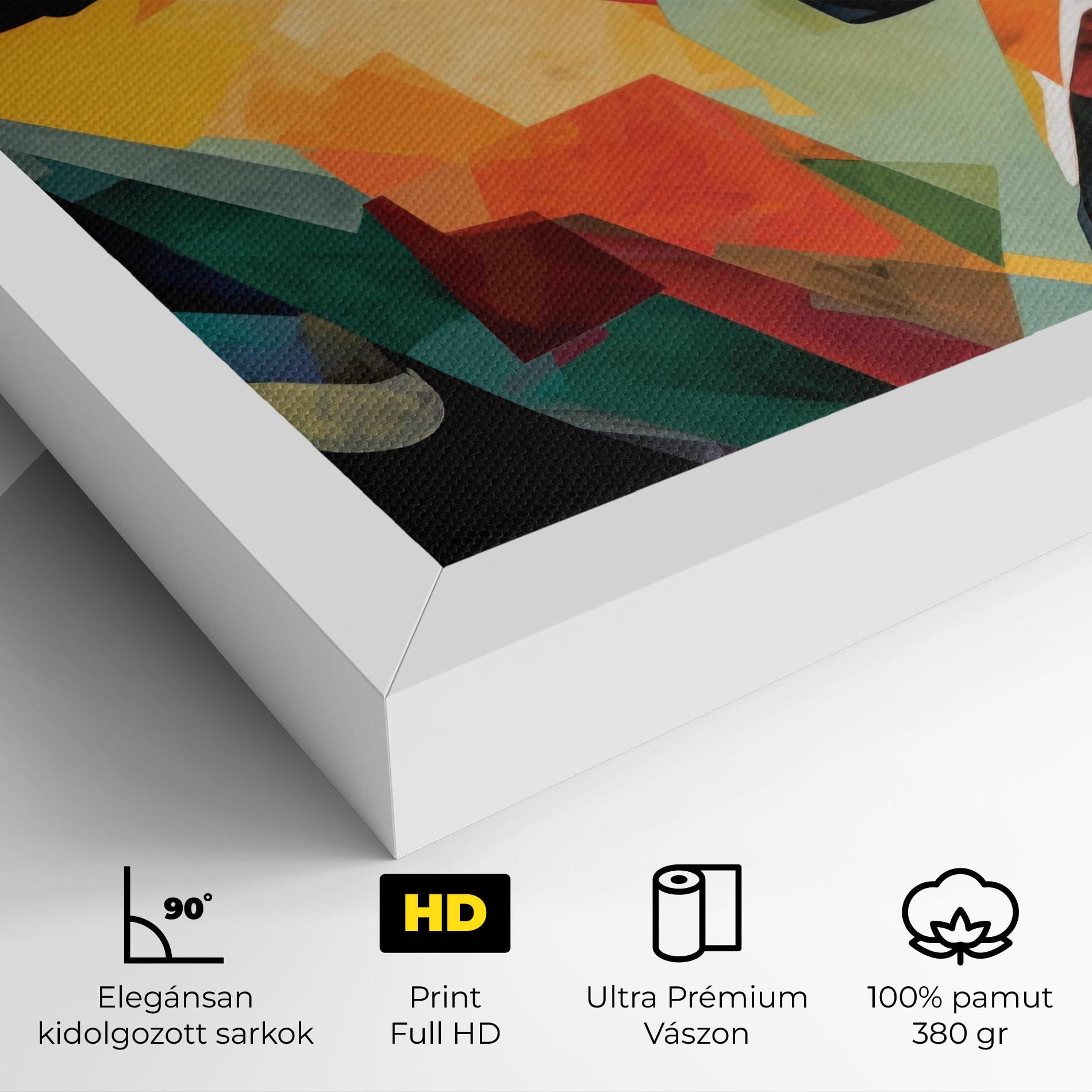 Vászonkép Neoexpressionism mockup 4