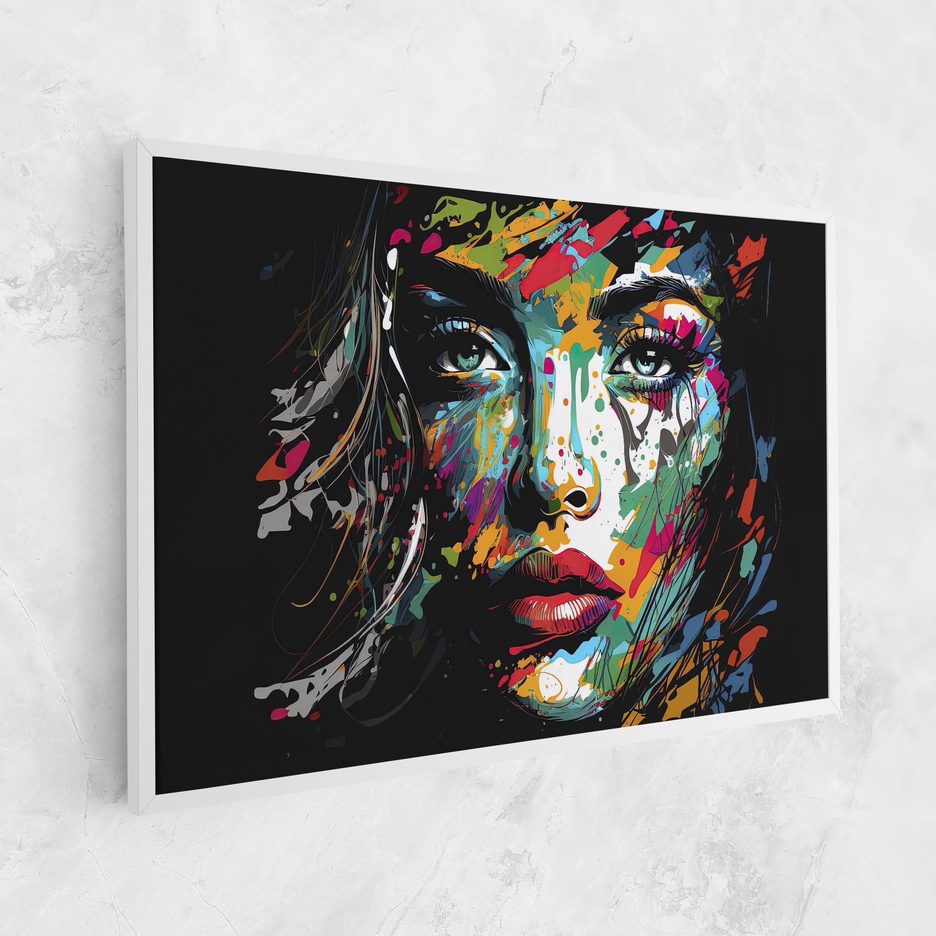 Vászonkép Abstract Stylish Portrait mockup 1