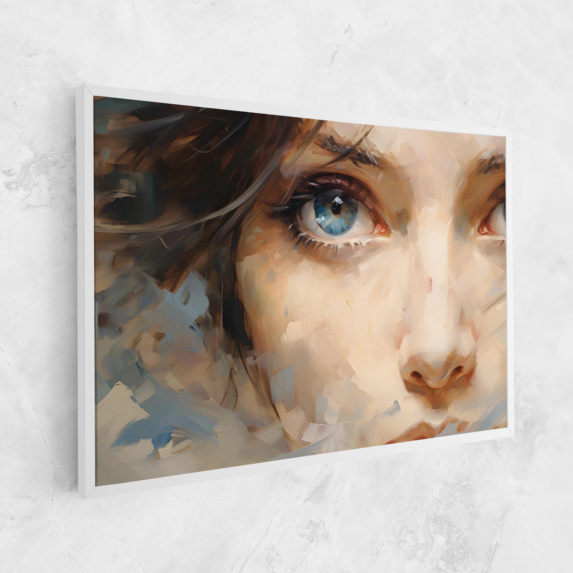 Vászonkép Pupil Blue Iris mockup 1