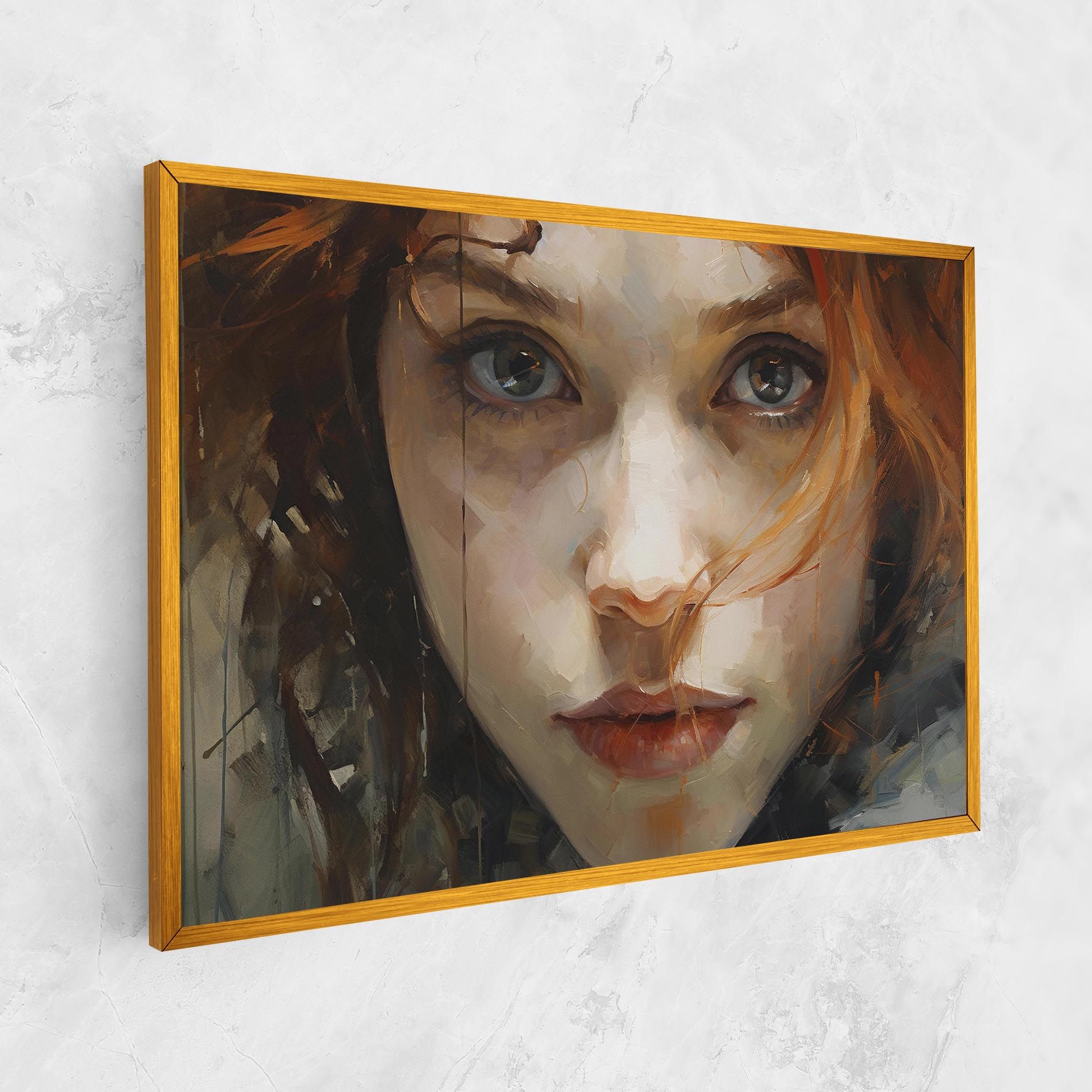 Portrait Oil Painting mockup 1