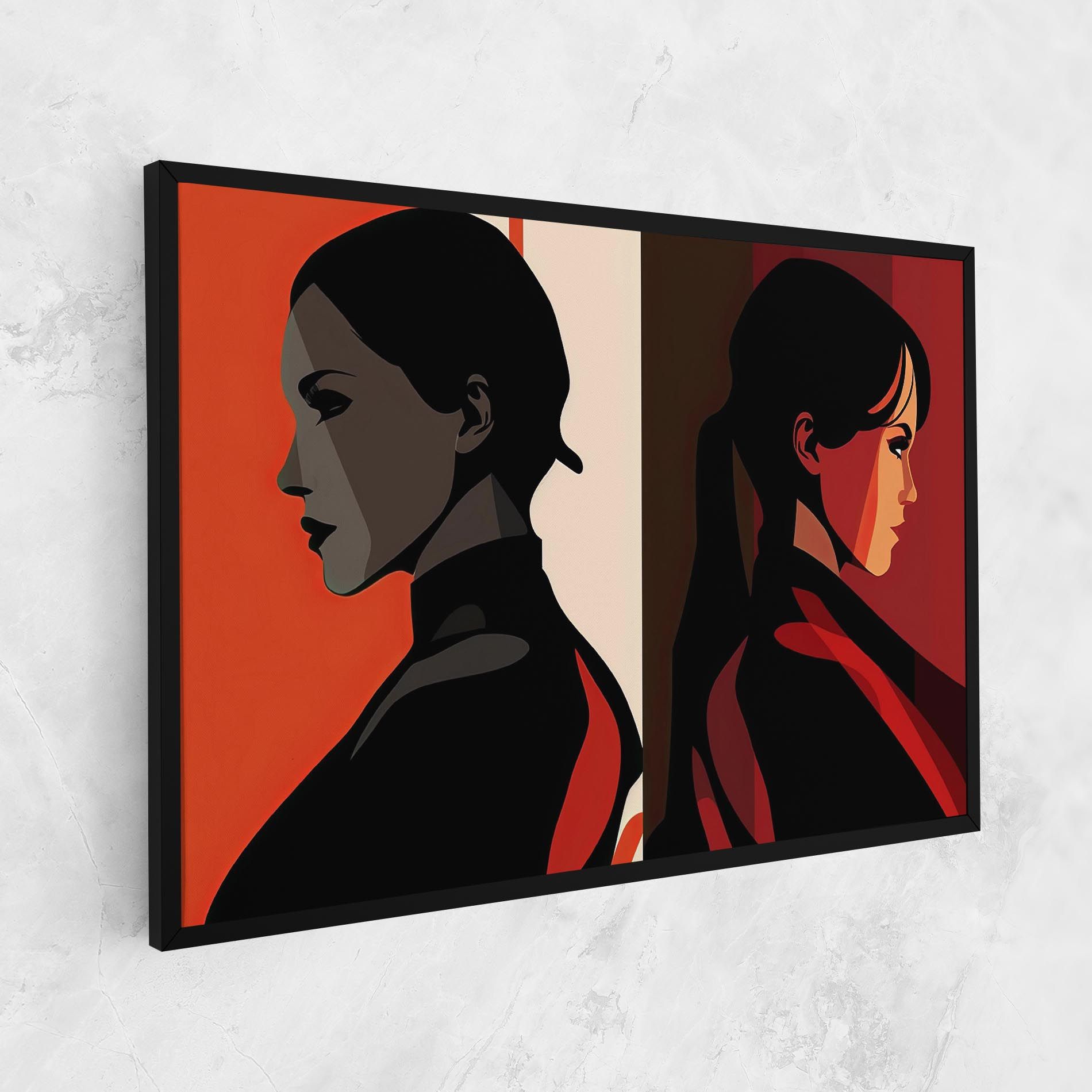 Graphical Portrait mockup 1