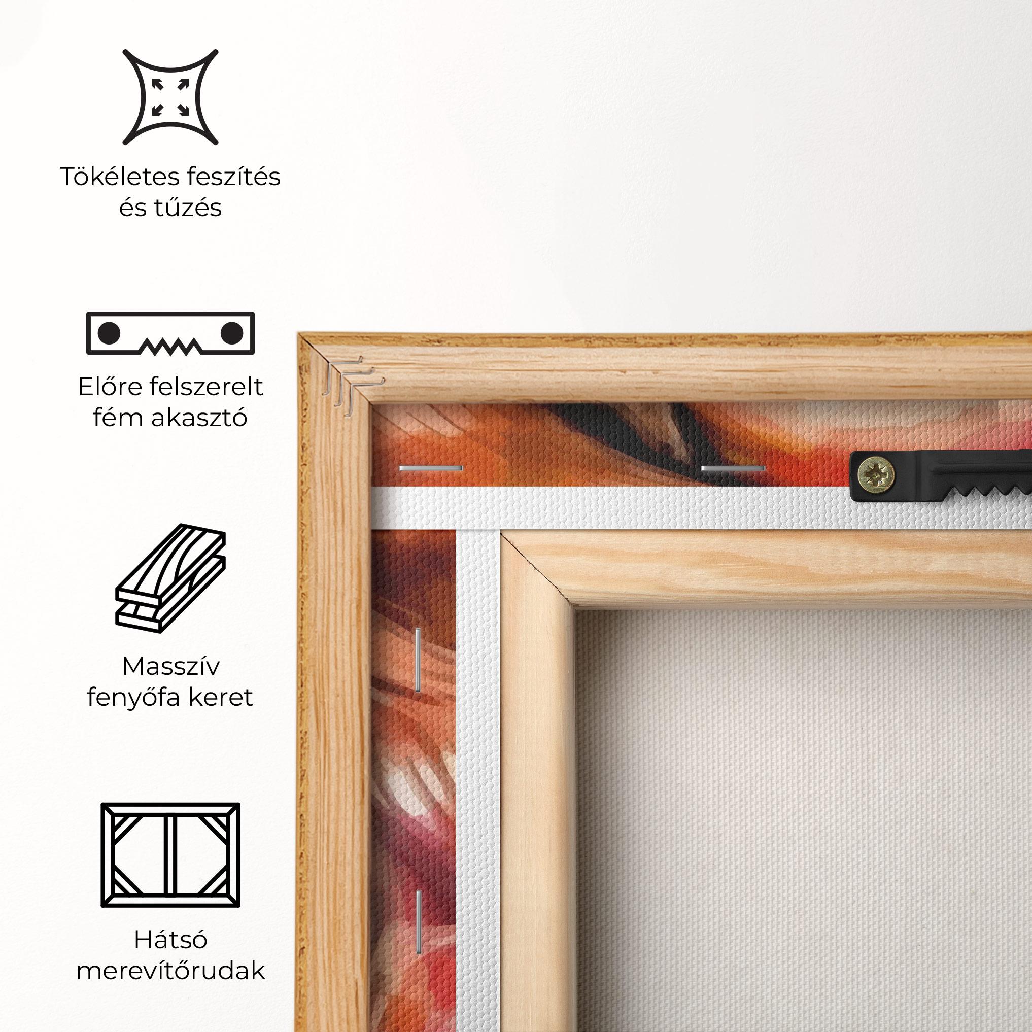 Vászonkép Hat Portrait Girl mockup 5