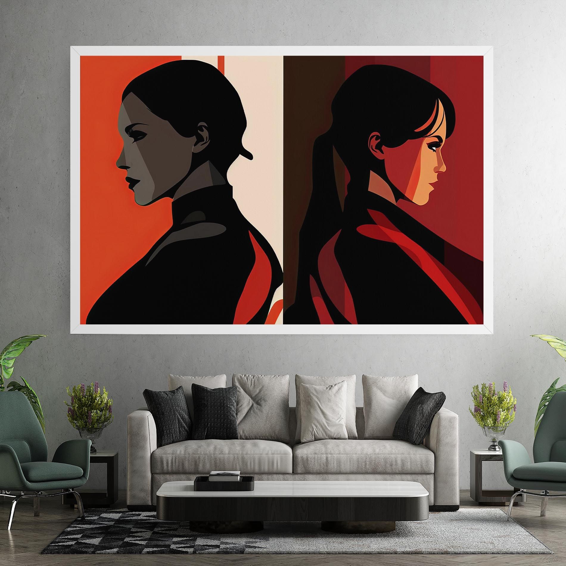 Graphical Portrait mockup 7