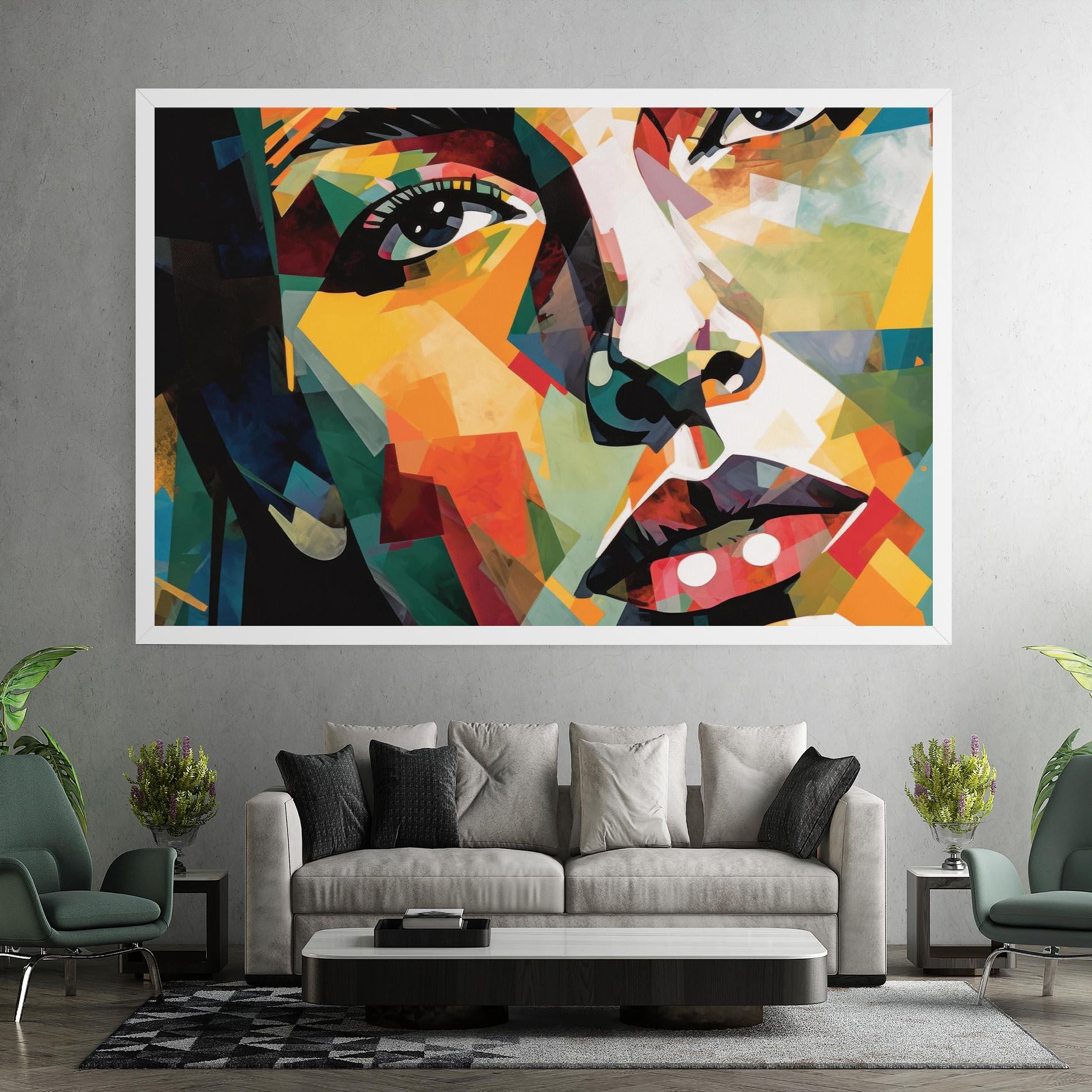 Vászonkép Neoexpressionism mockup 7