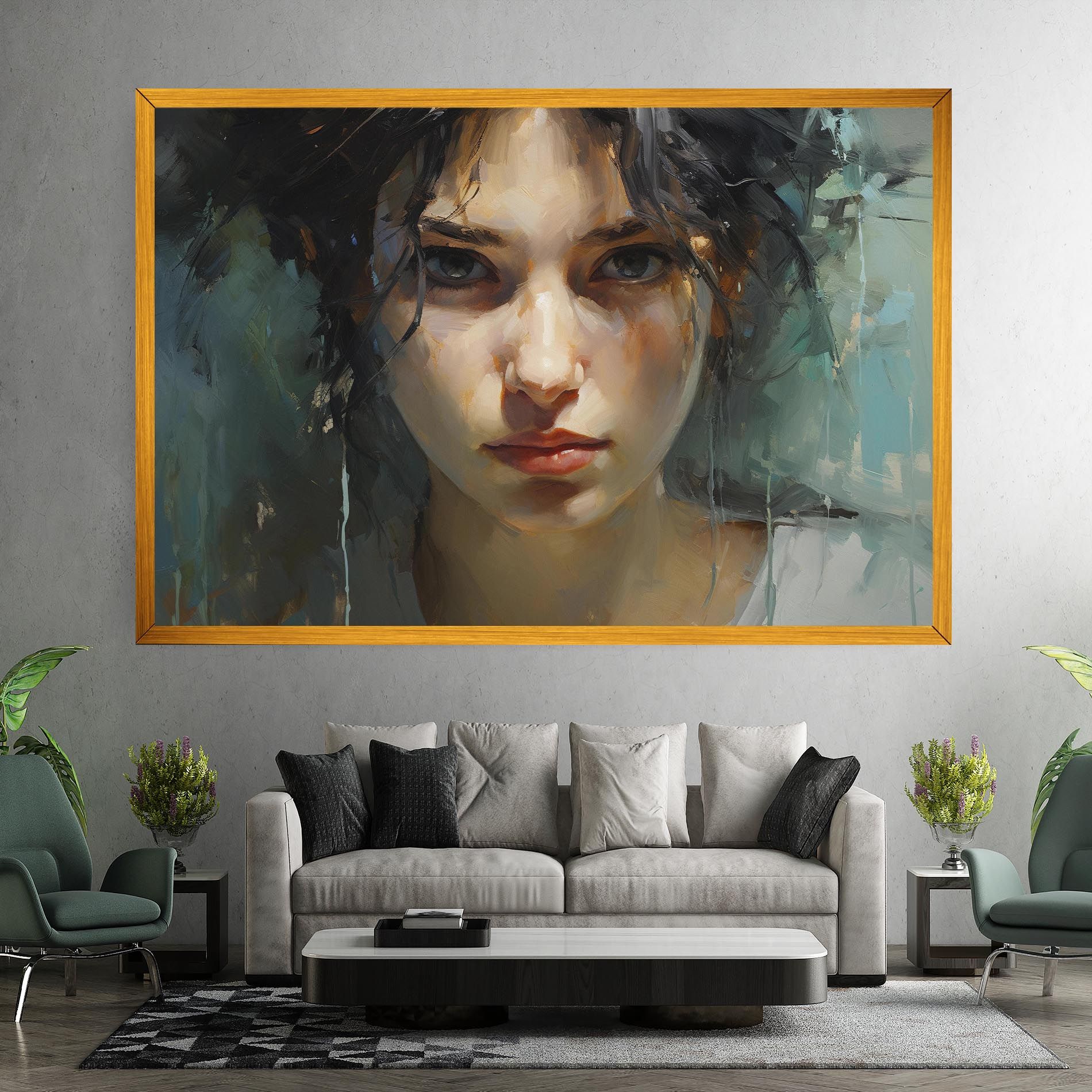 Intense Portrait mockup 7