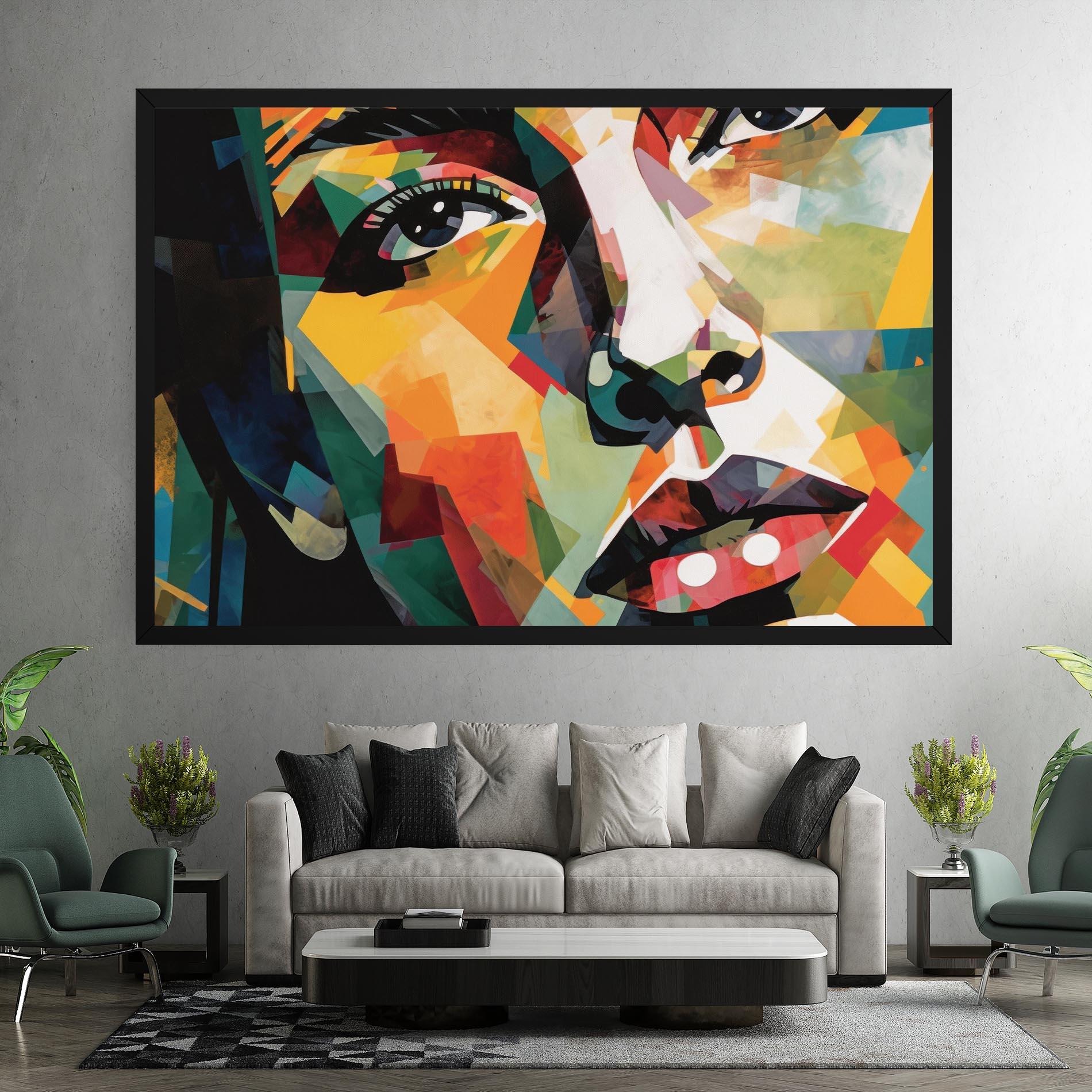 Vászonkép Neoexpressionism mockup 7