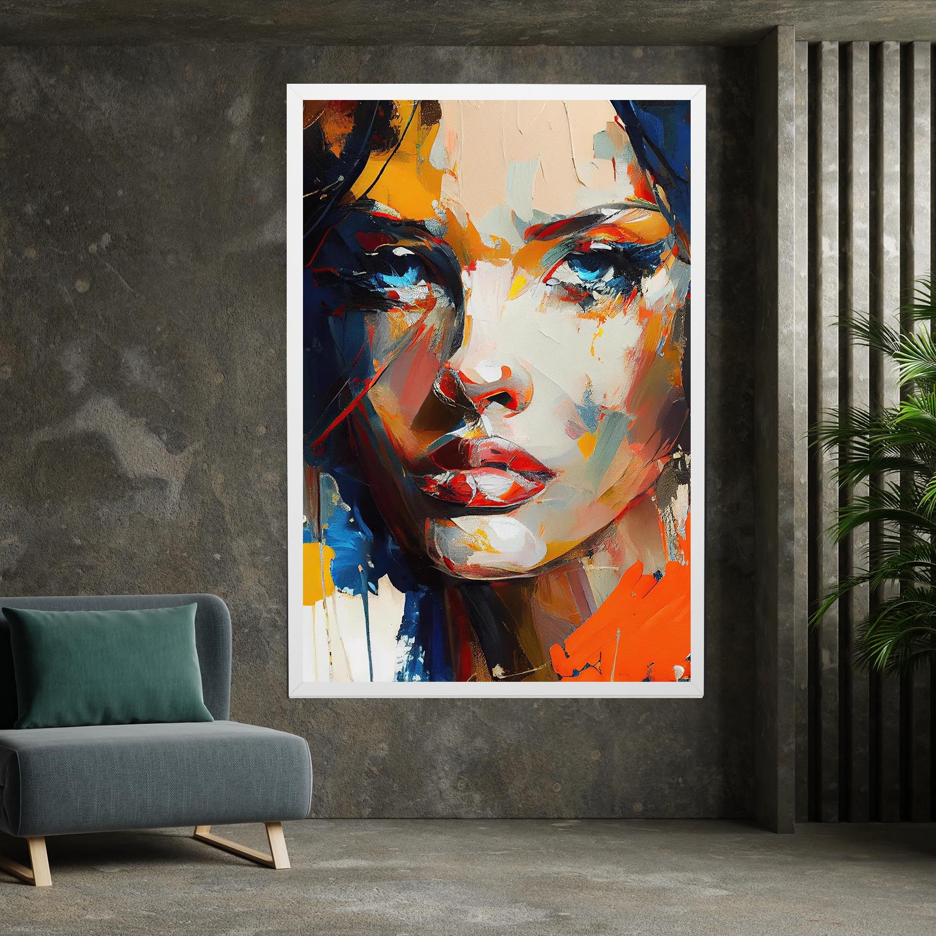 Beautiful Brunette Woman mockup 7