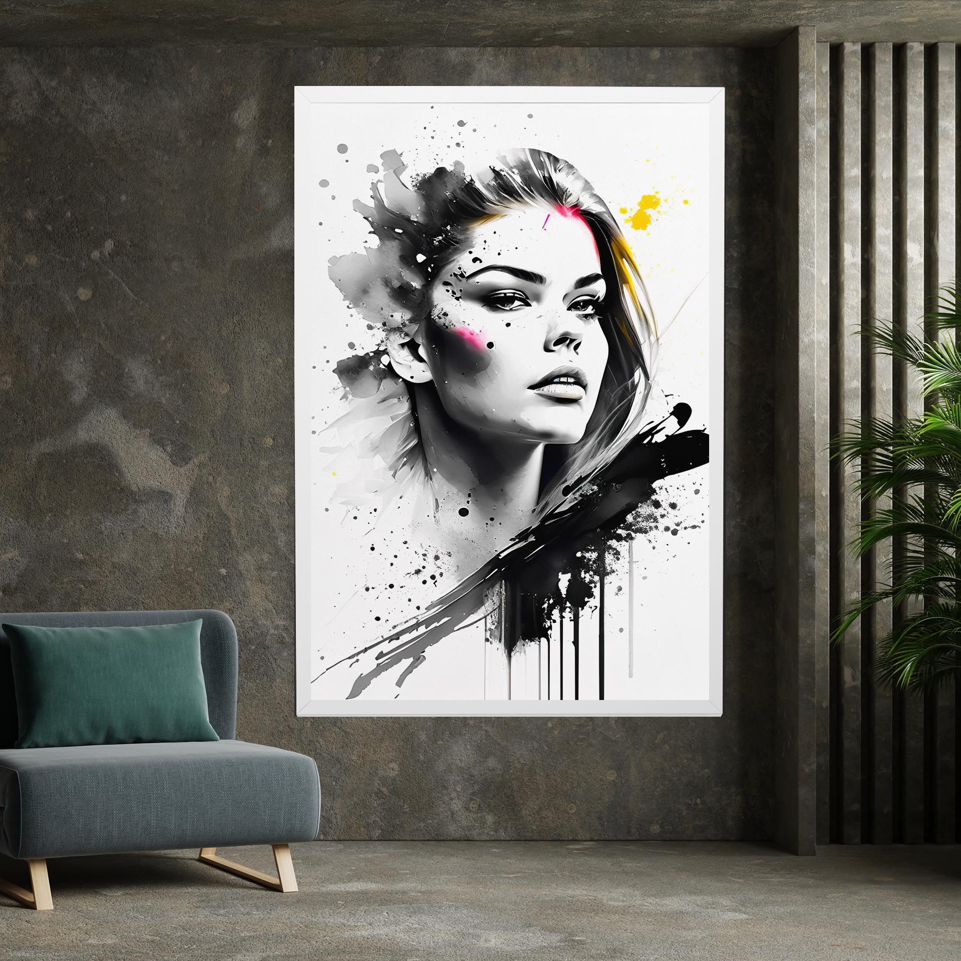 Ink Splash Portrait mockup 7