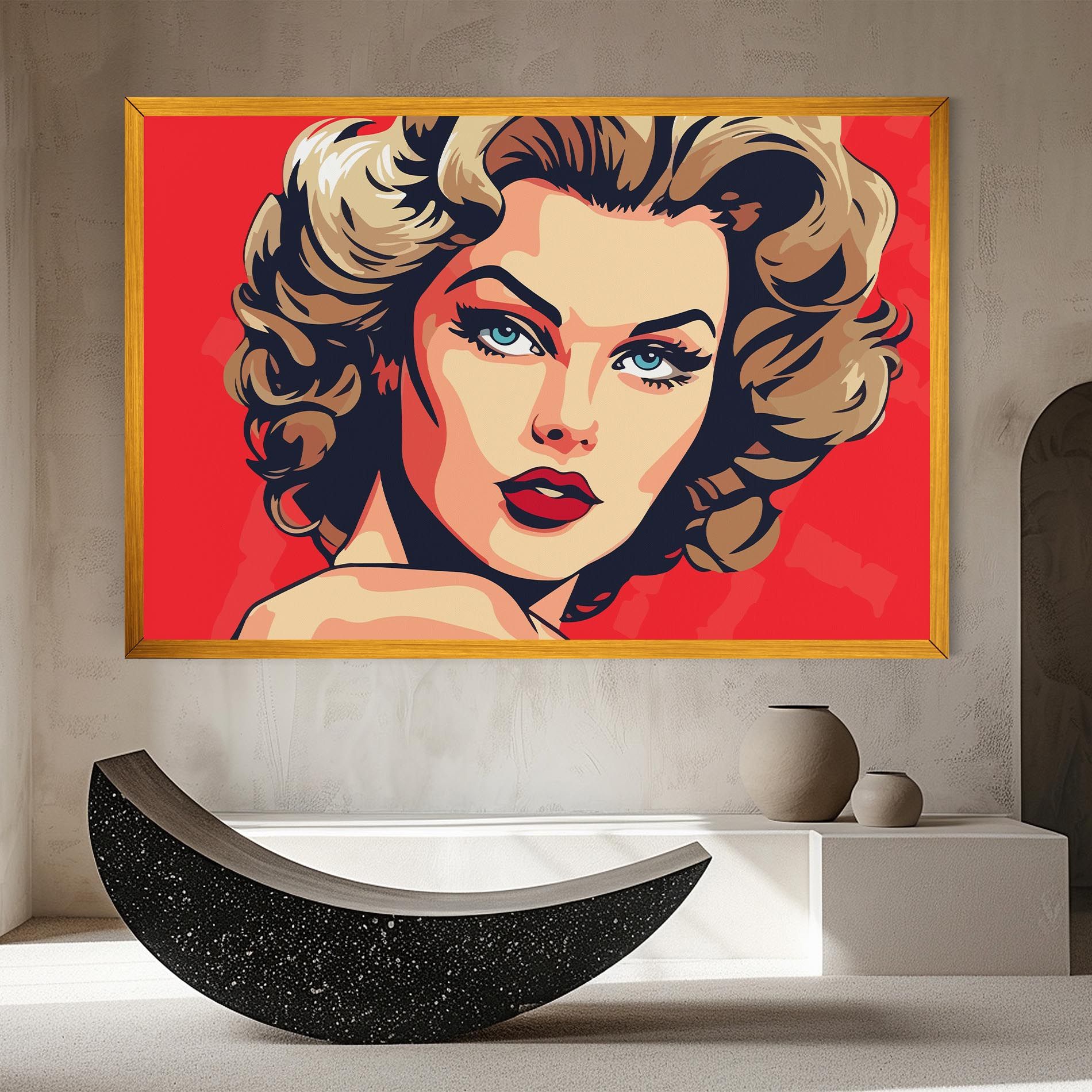 Blue Eyes Portrait mockup 8