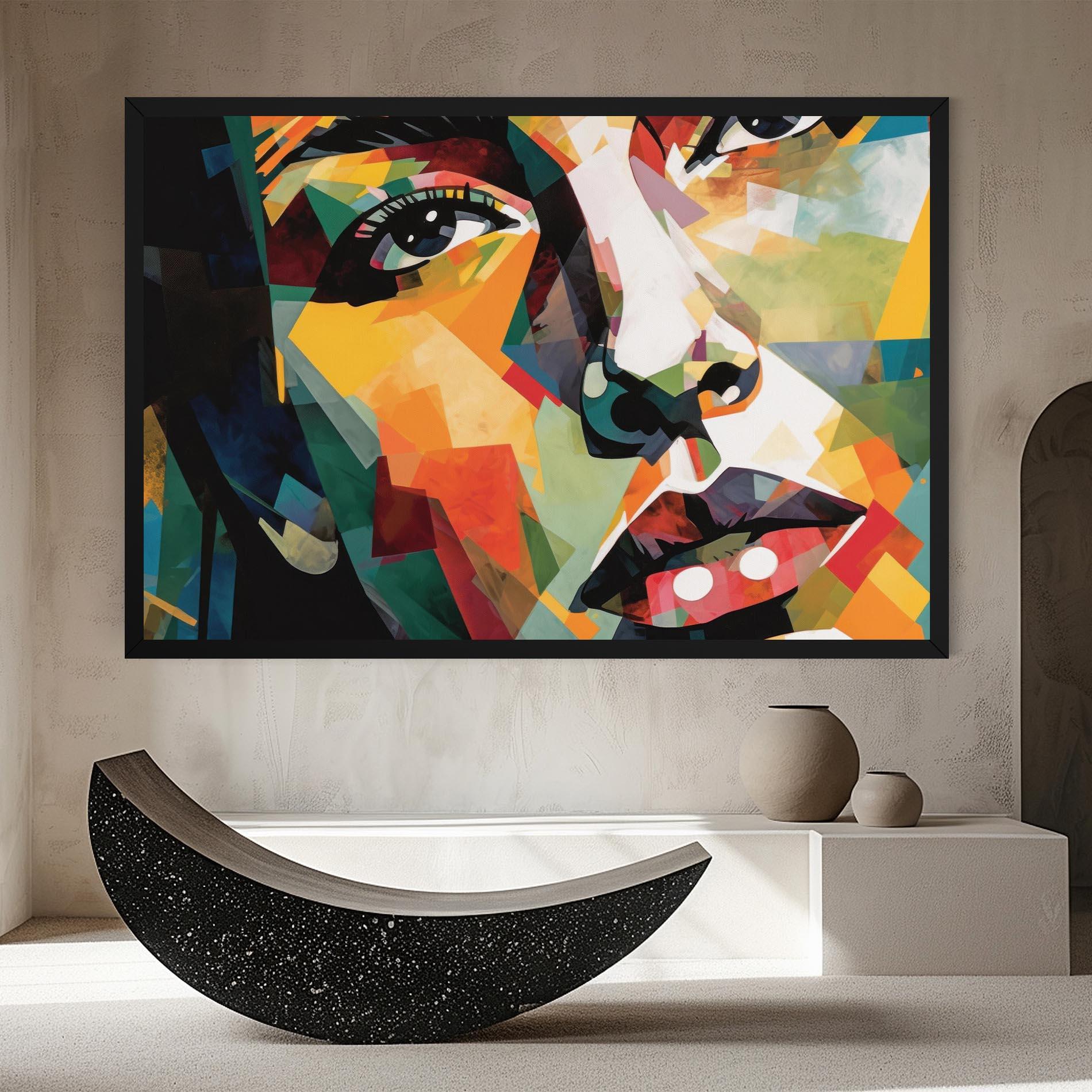 Vászonkép Neoexpressionism mockup 8