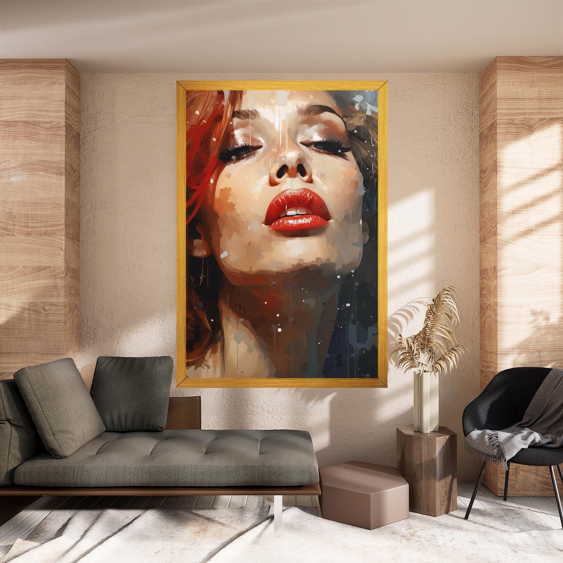 Close Up Look Portrait mockup 8