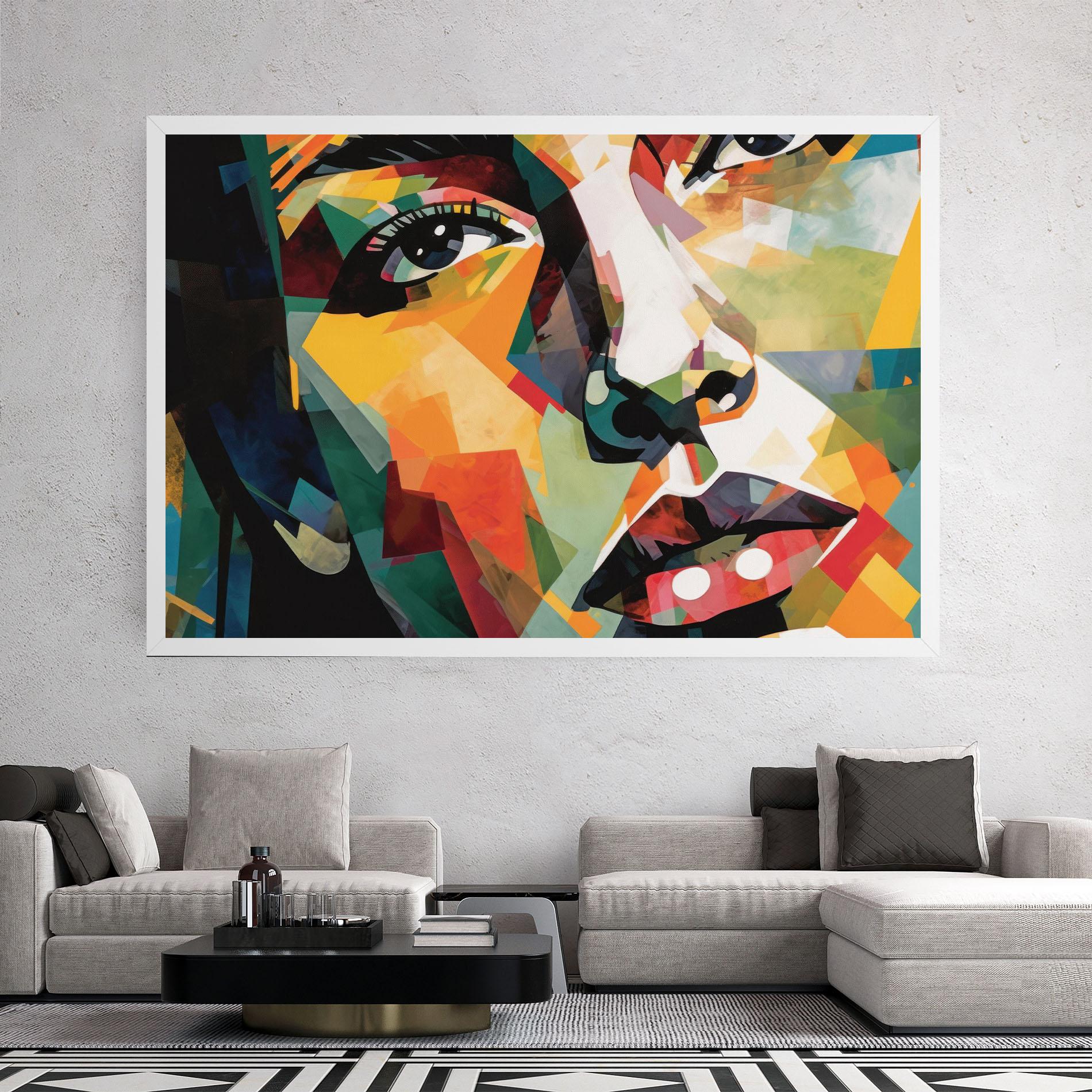 Vászonkép Neoexpressionism mockup 2