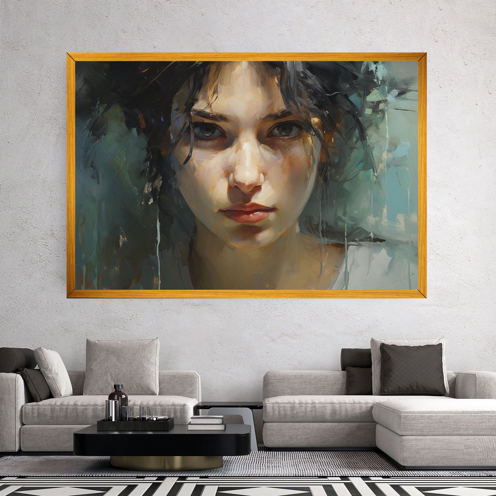 Intense Portrait mockup 2