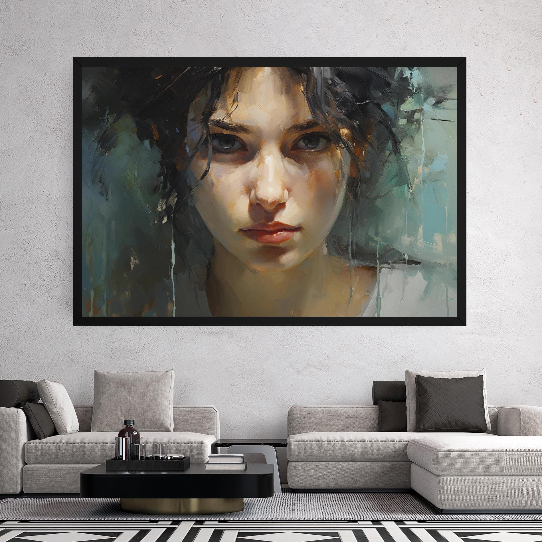 Intense Portrait mockup 2