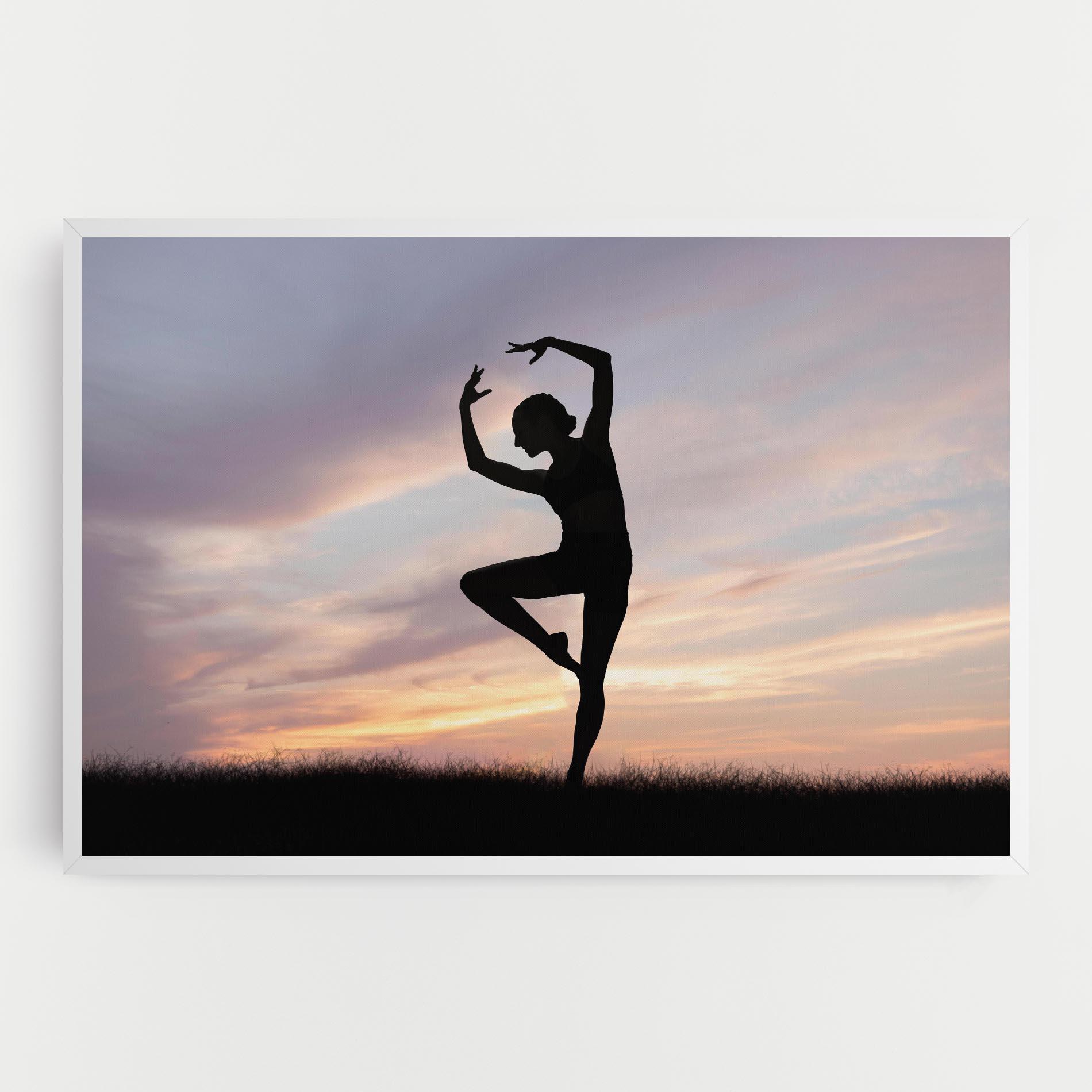 Vászonkép Purple Sky Posing mockup 0