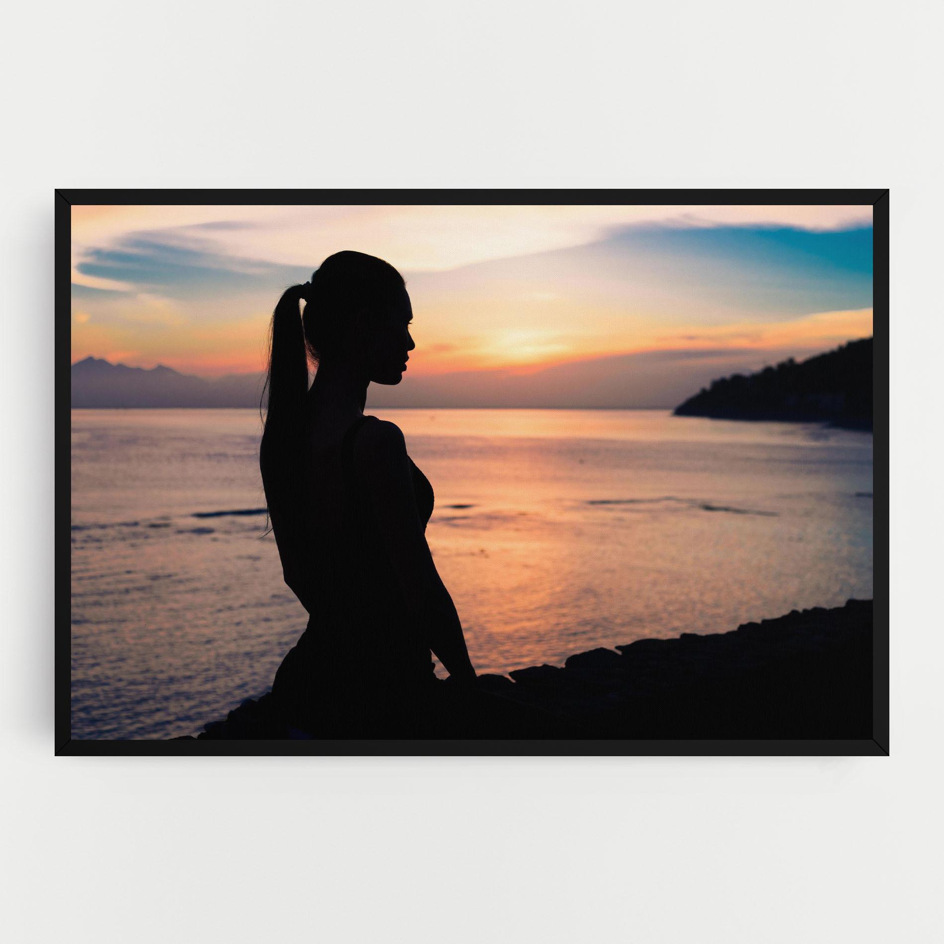 Vászonkép Beach Pretty View mockup 0