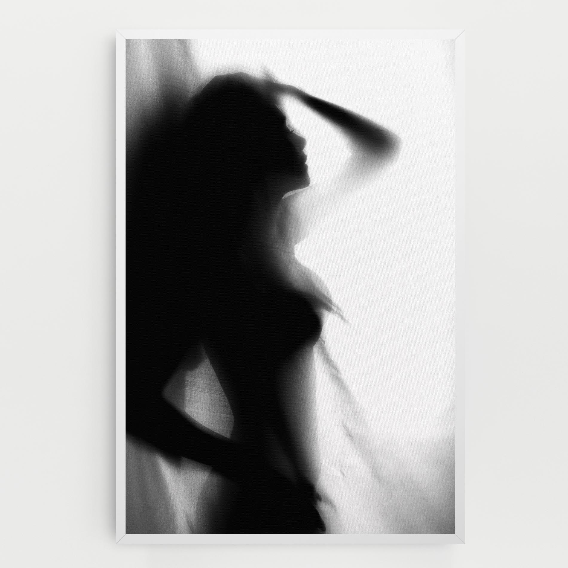 Vászonkép Blurred Girl mockup 0