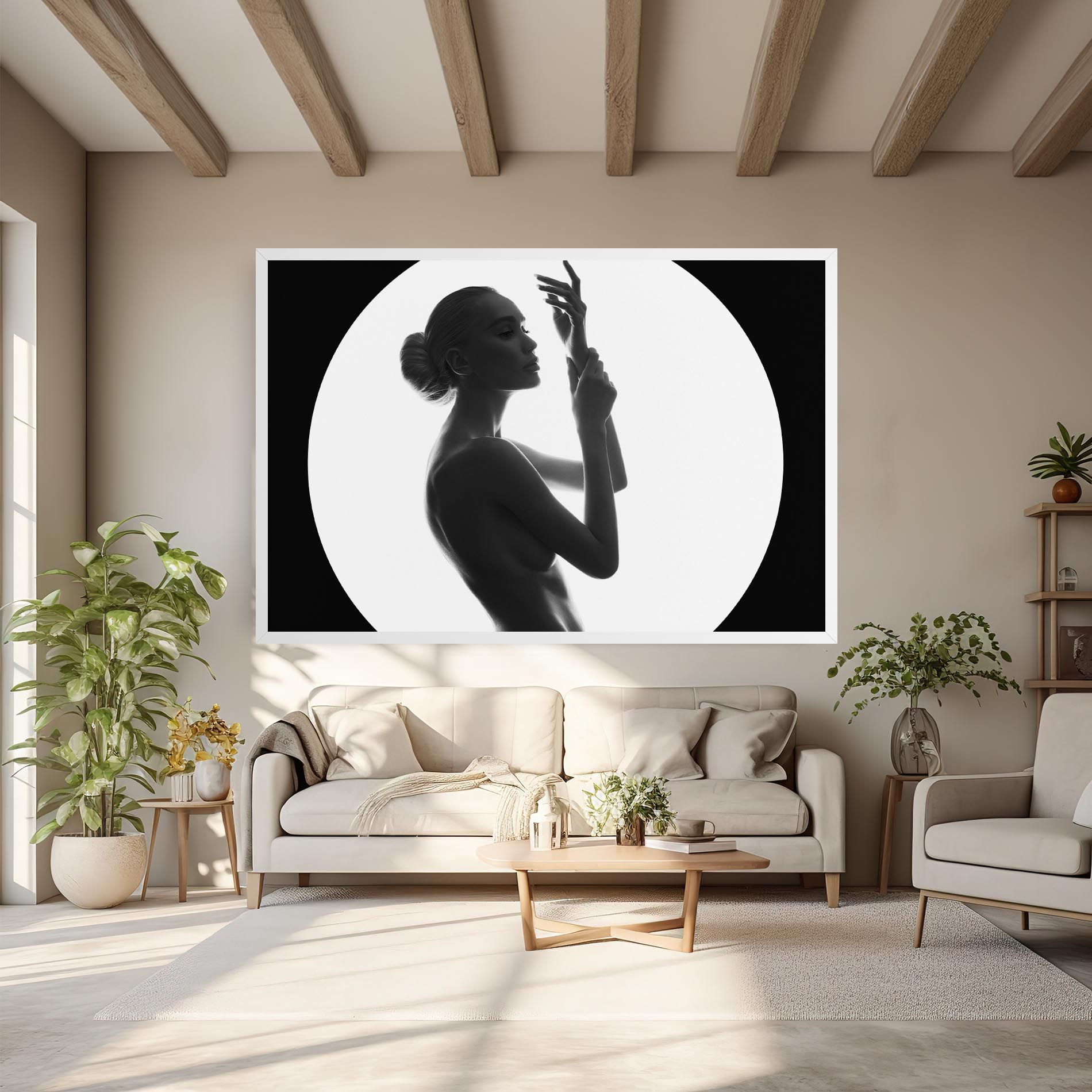 Circle Woman Body mockup 6