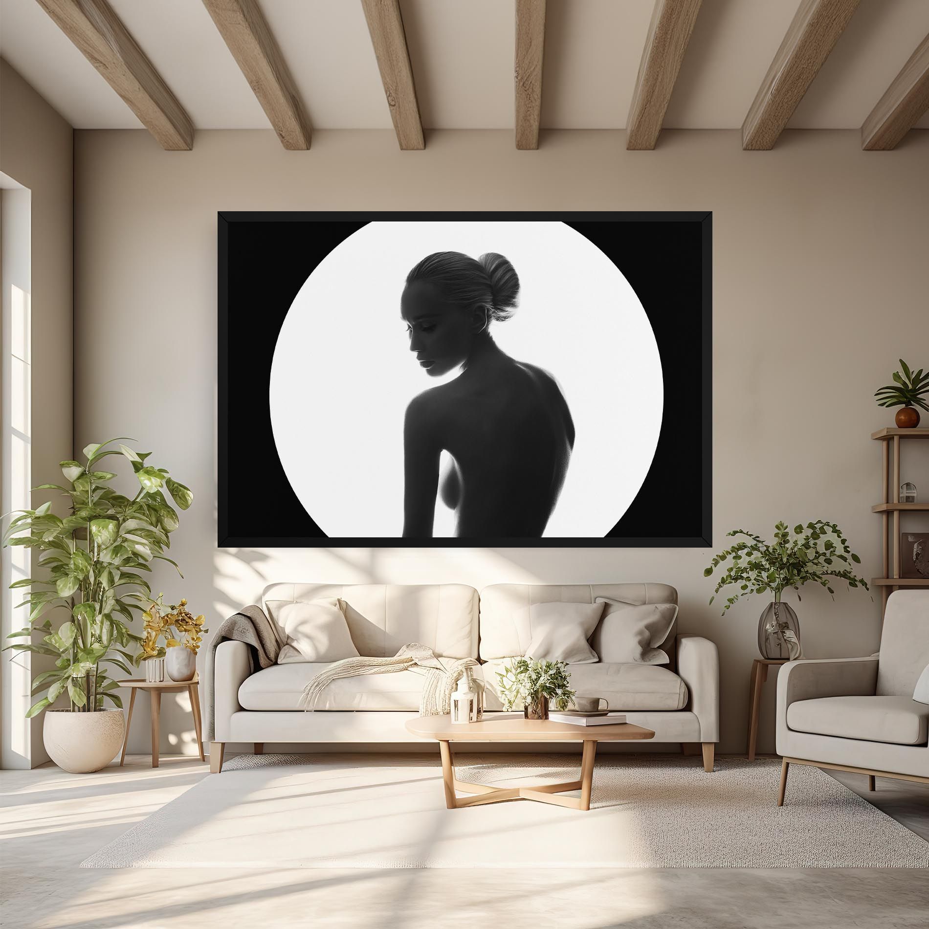Woman Body Circle mockup 6