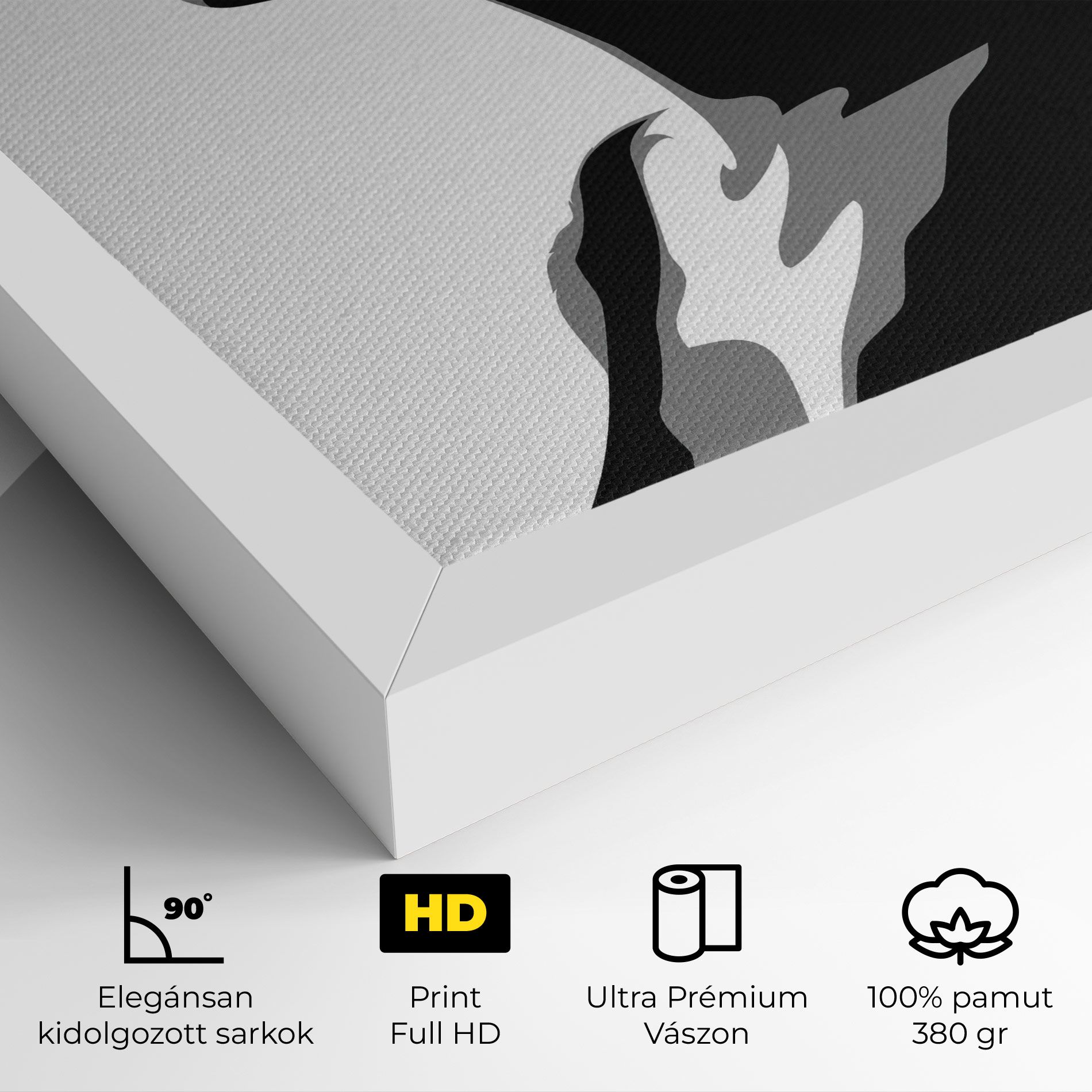 Black Woman Shilouette mockup 4