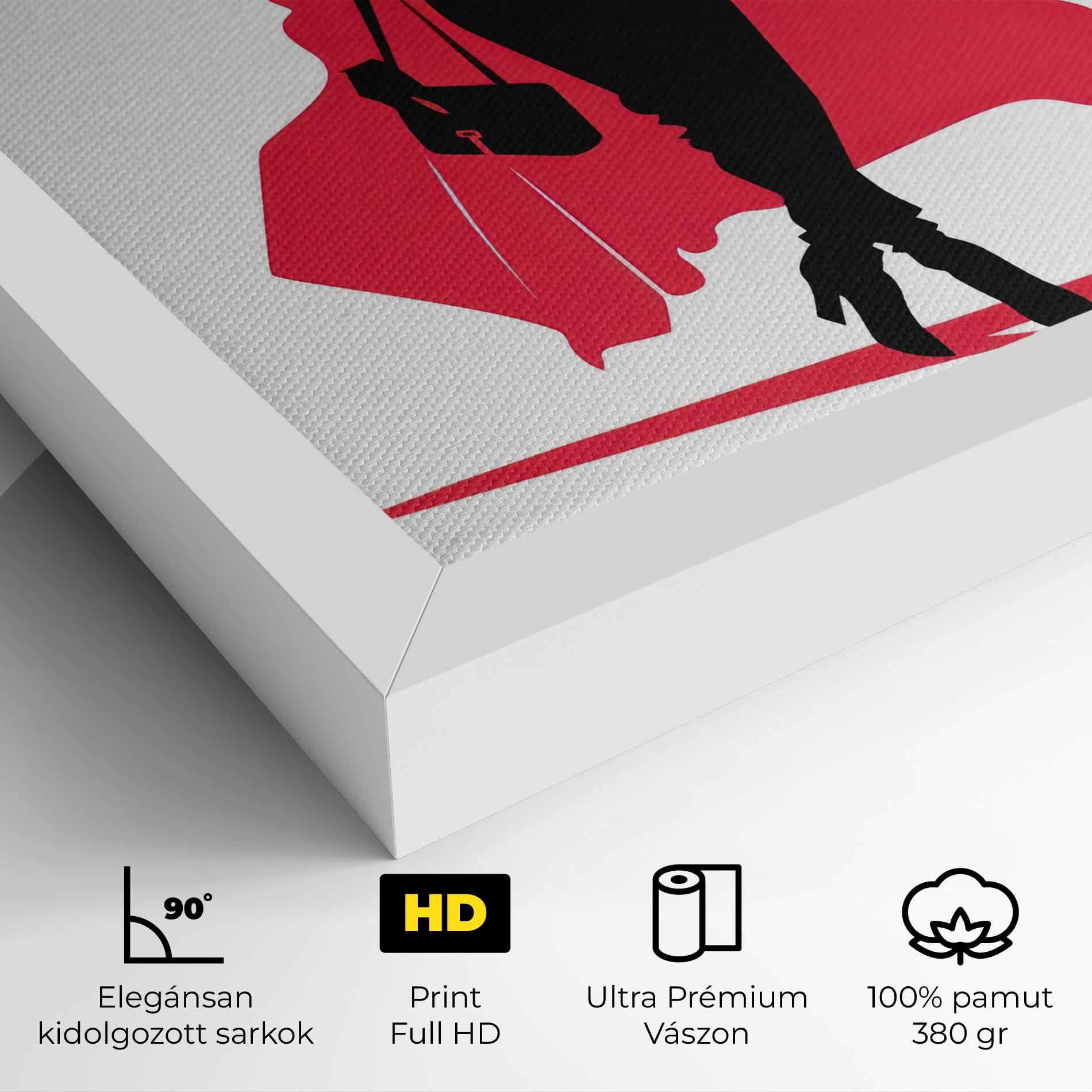 Vászonkép Pink Outfit Woman mockup 4