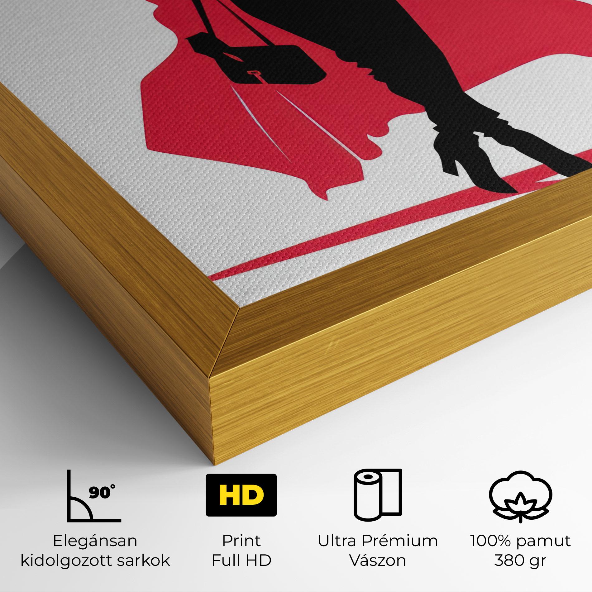 Vászonkép Pink Outfit Woman mockup 4