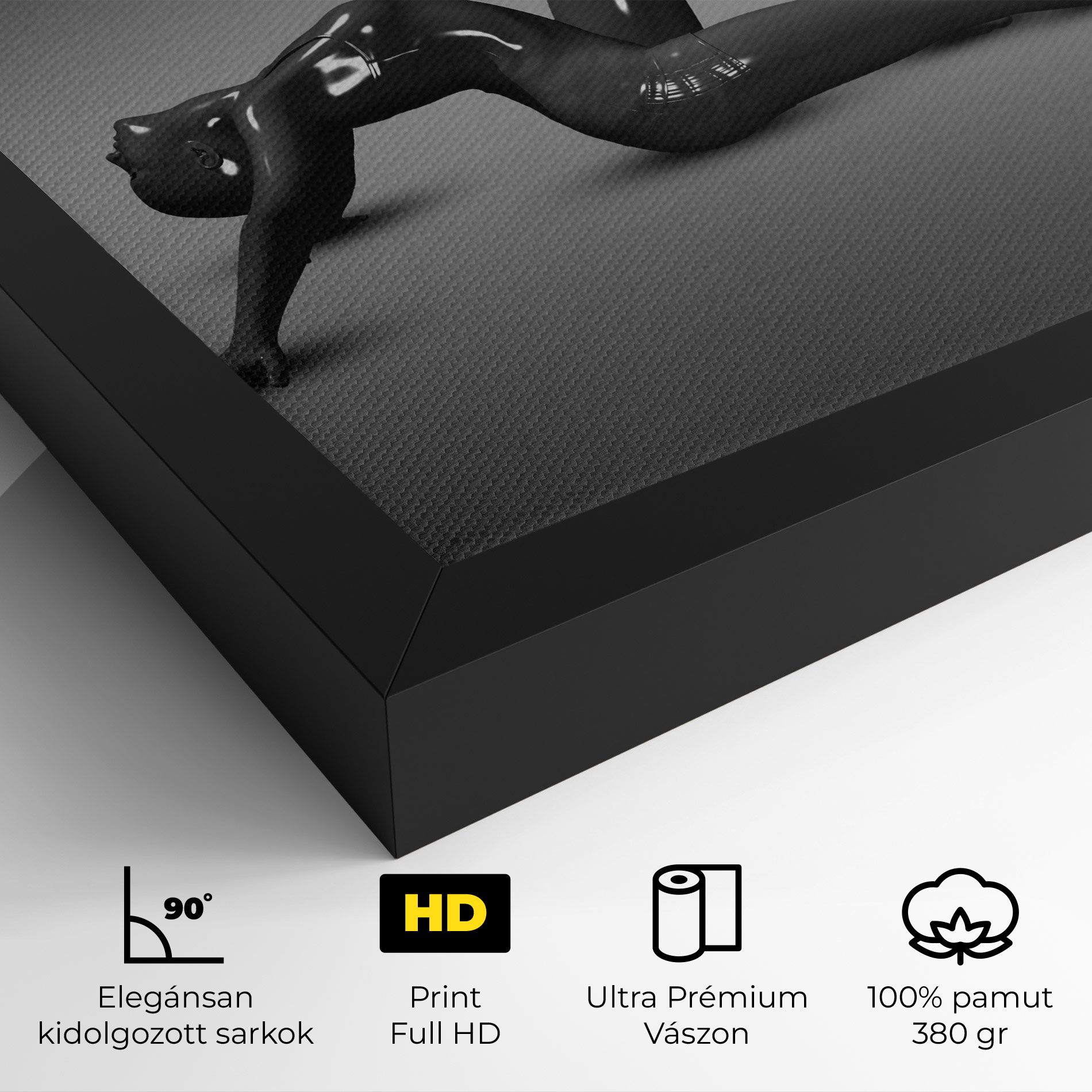 3d Black Female mockup 4