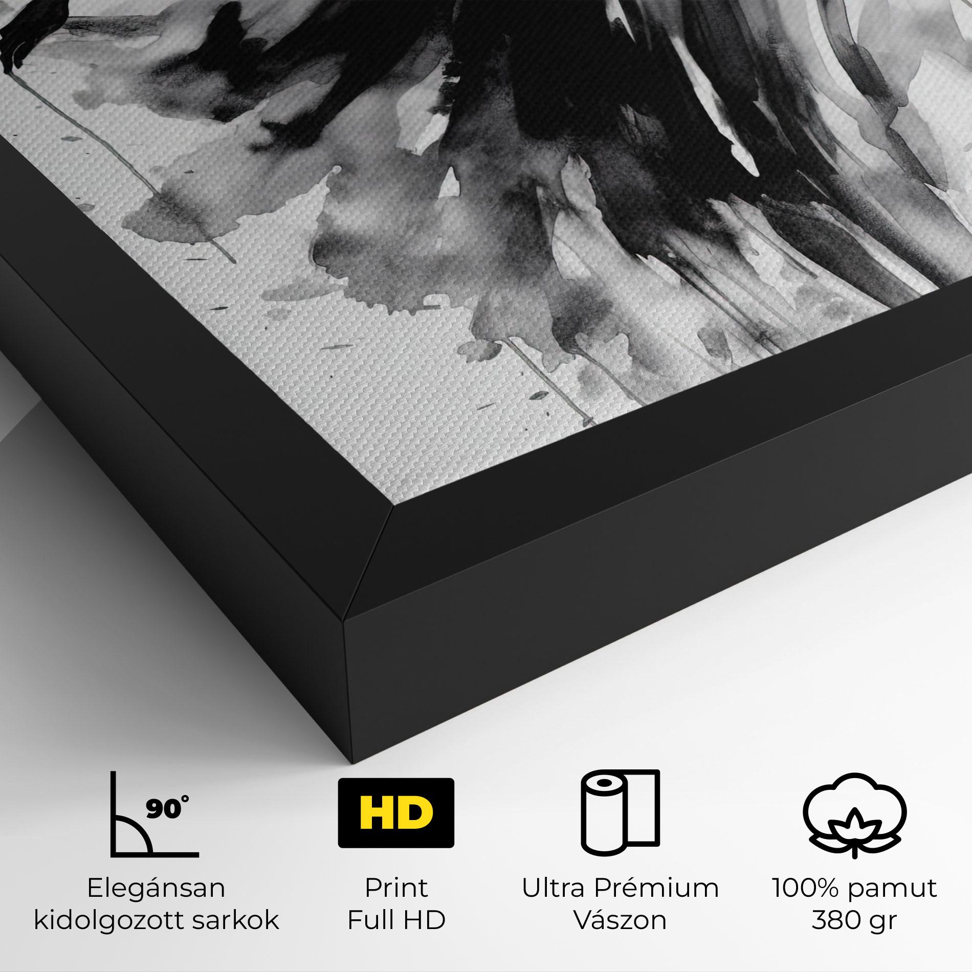 Vászonkép Beautiful Dancing Woman mockup 4