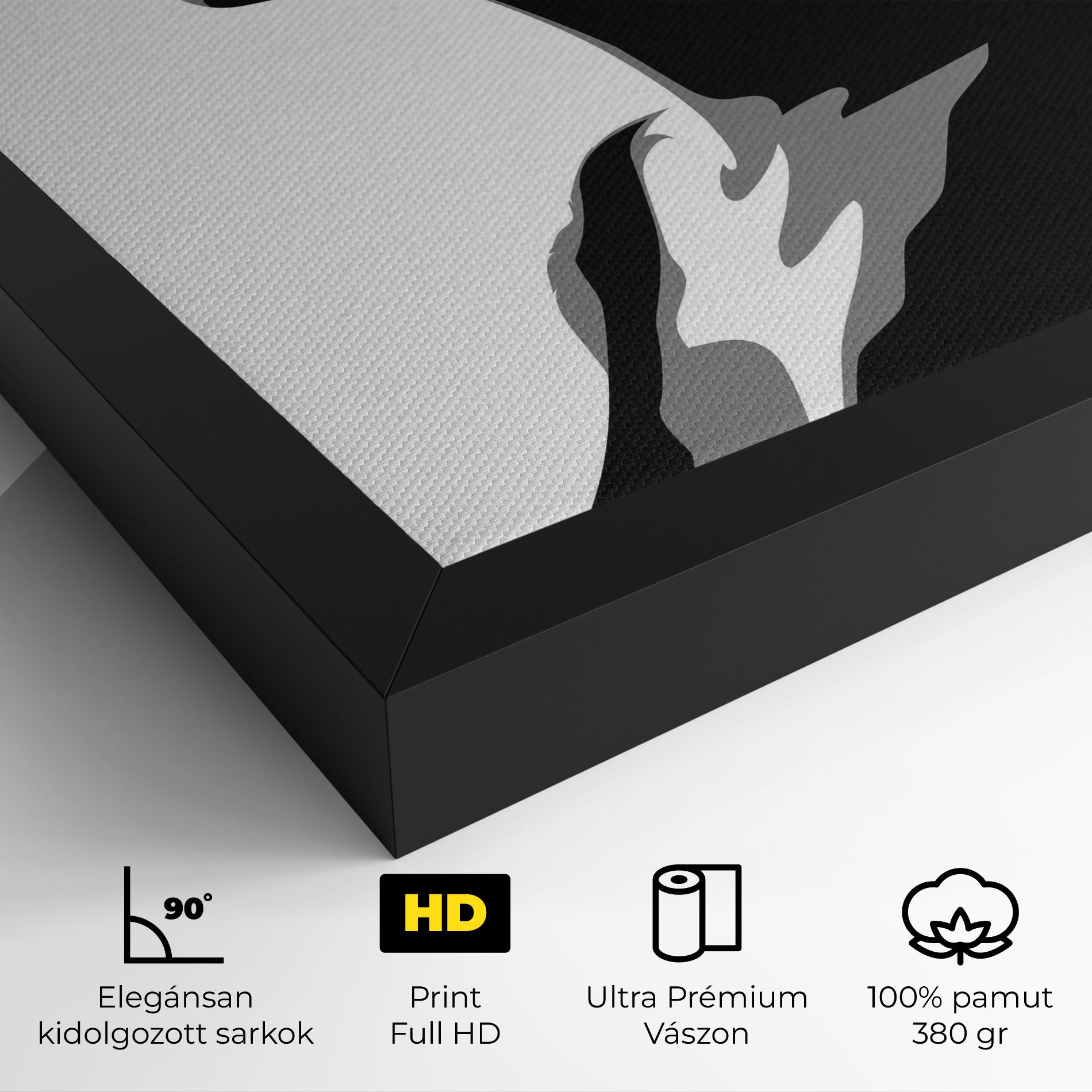 Black Woman Shilouette mockup 4