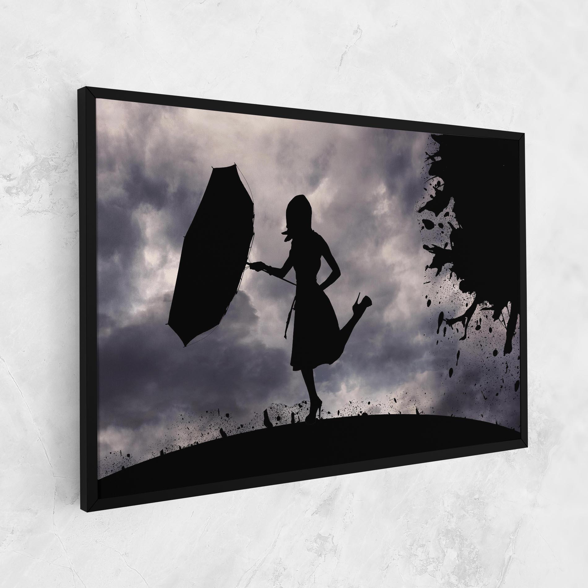 Vászonkép Stormy Day mockup 1