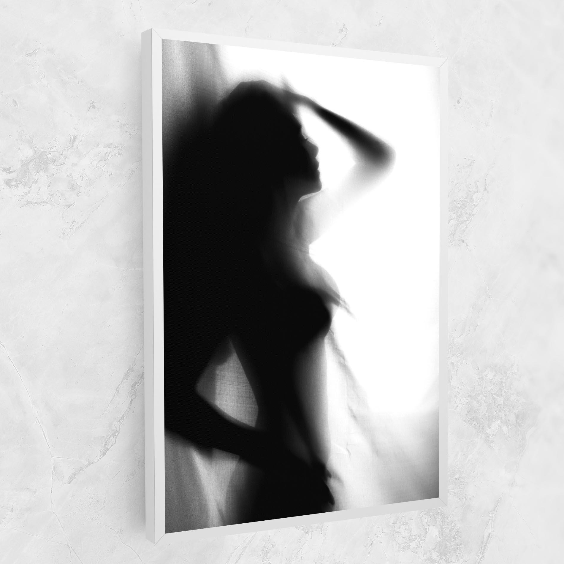 Vászonkép Blurred Girl mockup 1
