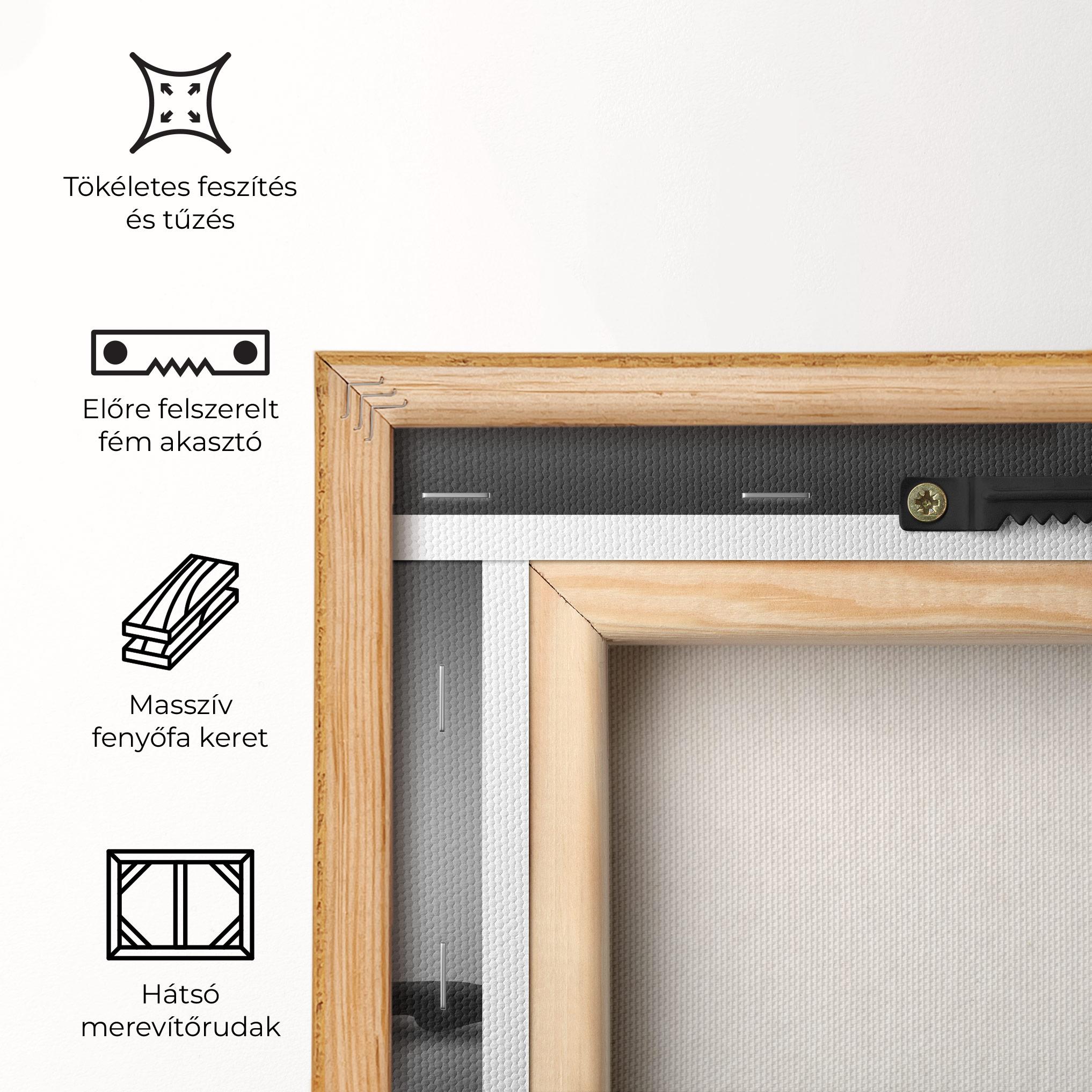 Vászonkép 3d Black Female mockup 5