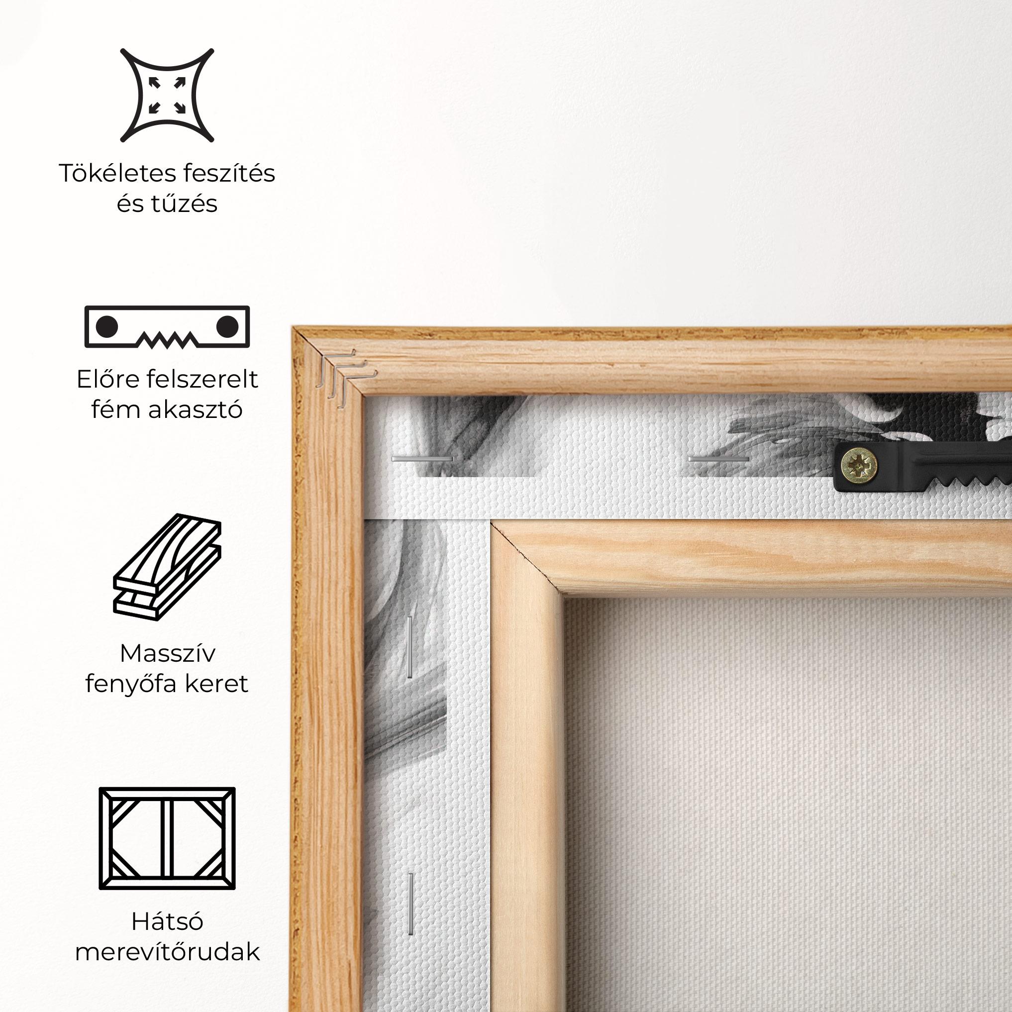 Vászonkép Dancing Woman Drawn mockup 5