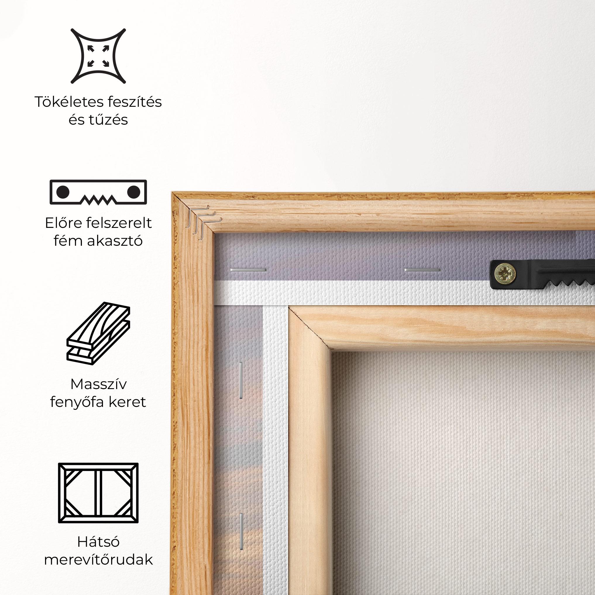 Vászonkép Purple Sky Posing mockup 5